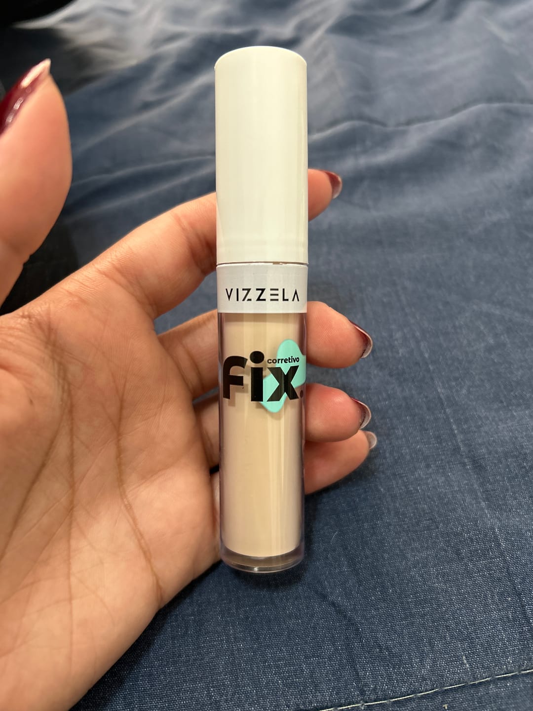 Customer photo review of Corretivo Líquido FIX - Vizzela