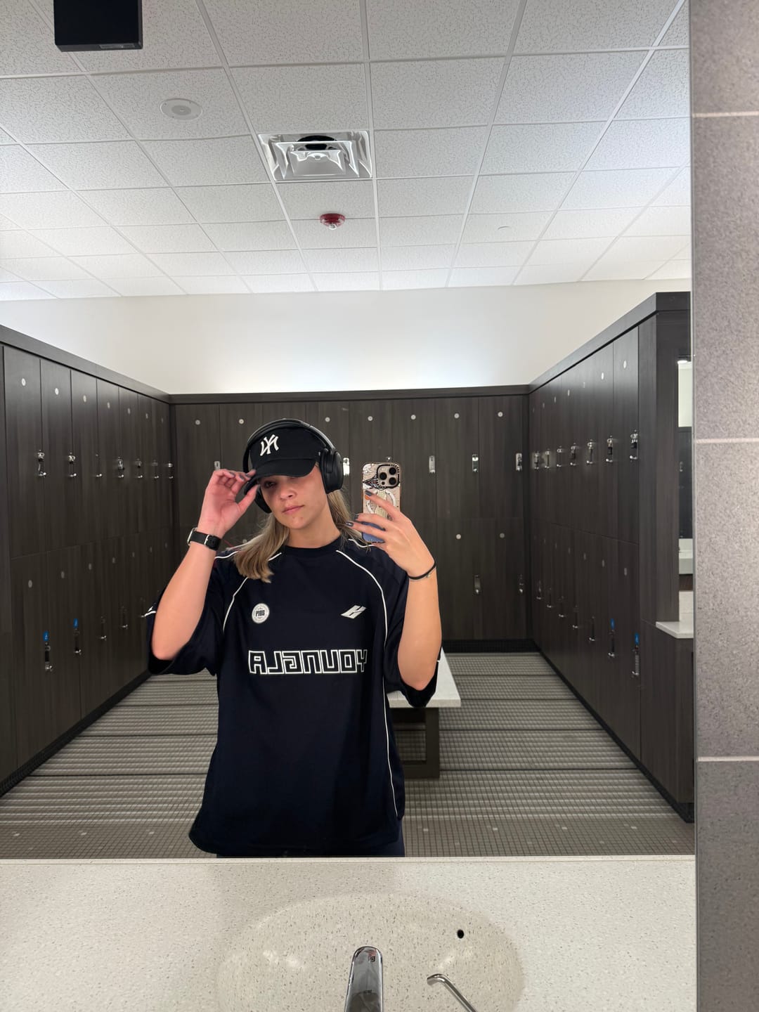 Customer photo review of W4329 Oversized Soccer Jersey