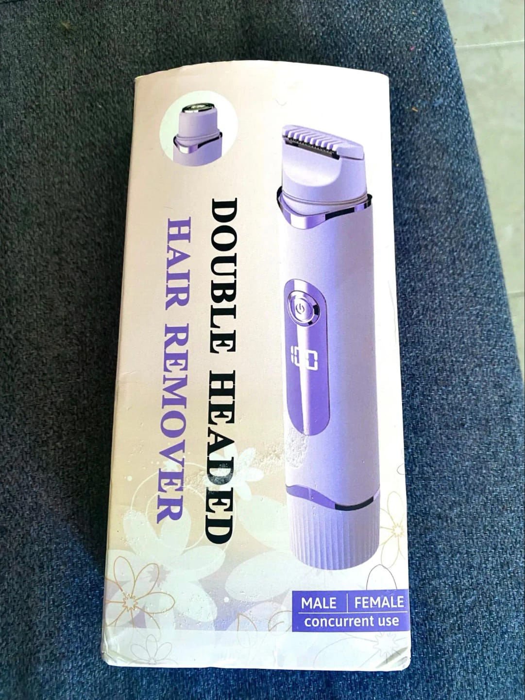 Customer photo review of Depiladora Eléctrica Multifunción 2 en 1 - Dual Head - Recargable USB-C