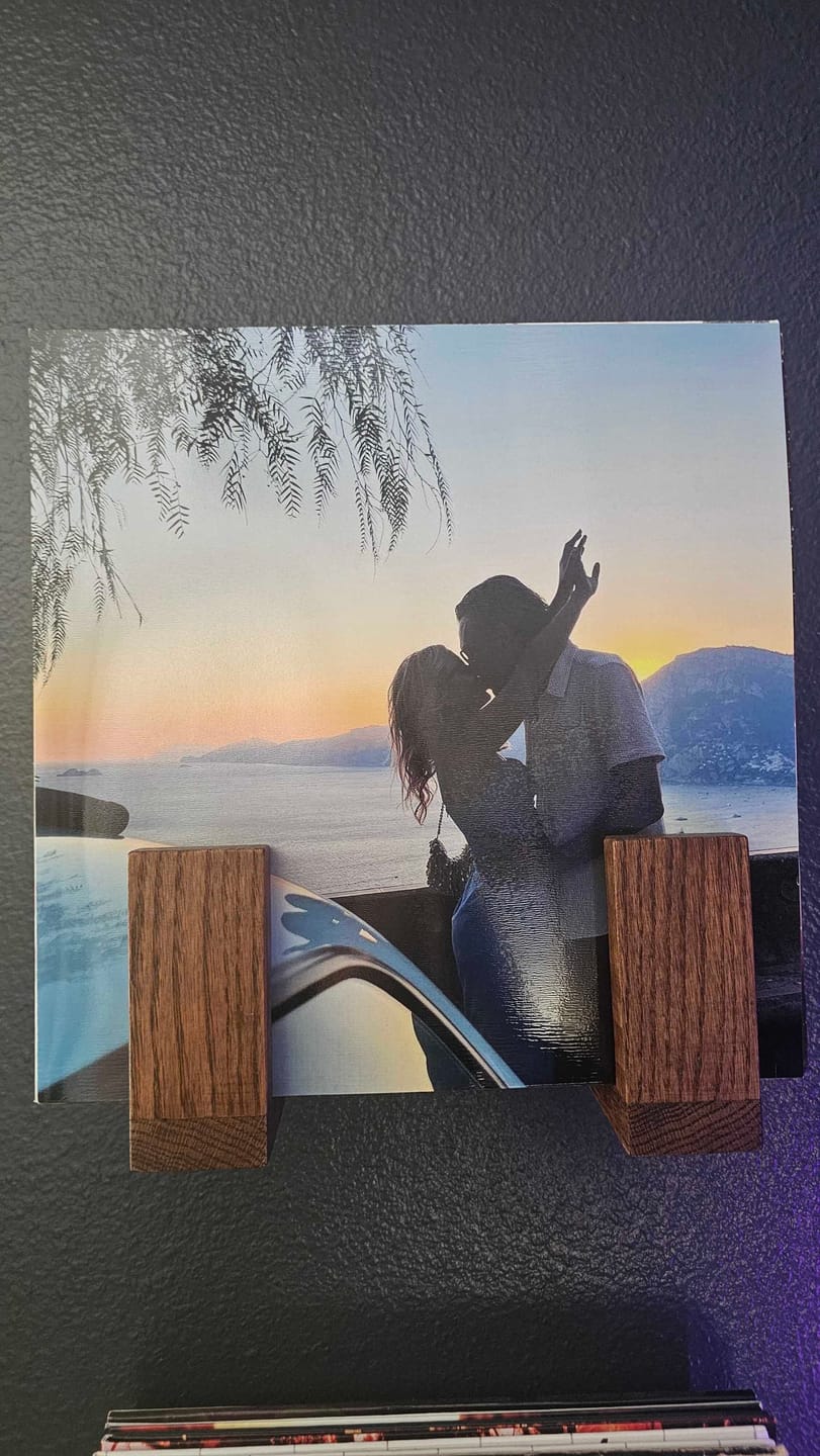 Customer photo review of Custom Vinyl Record (rb)