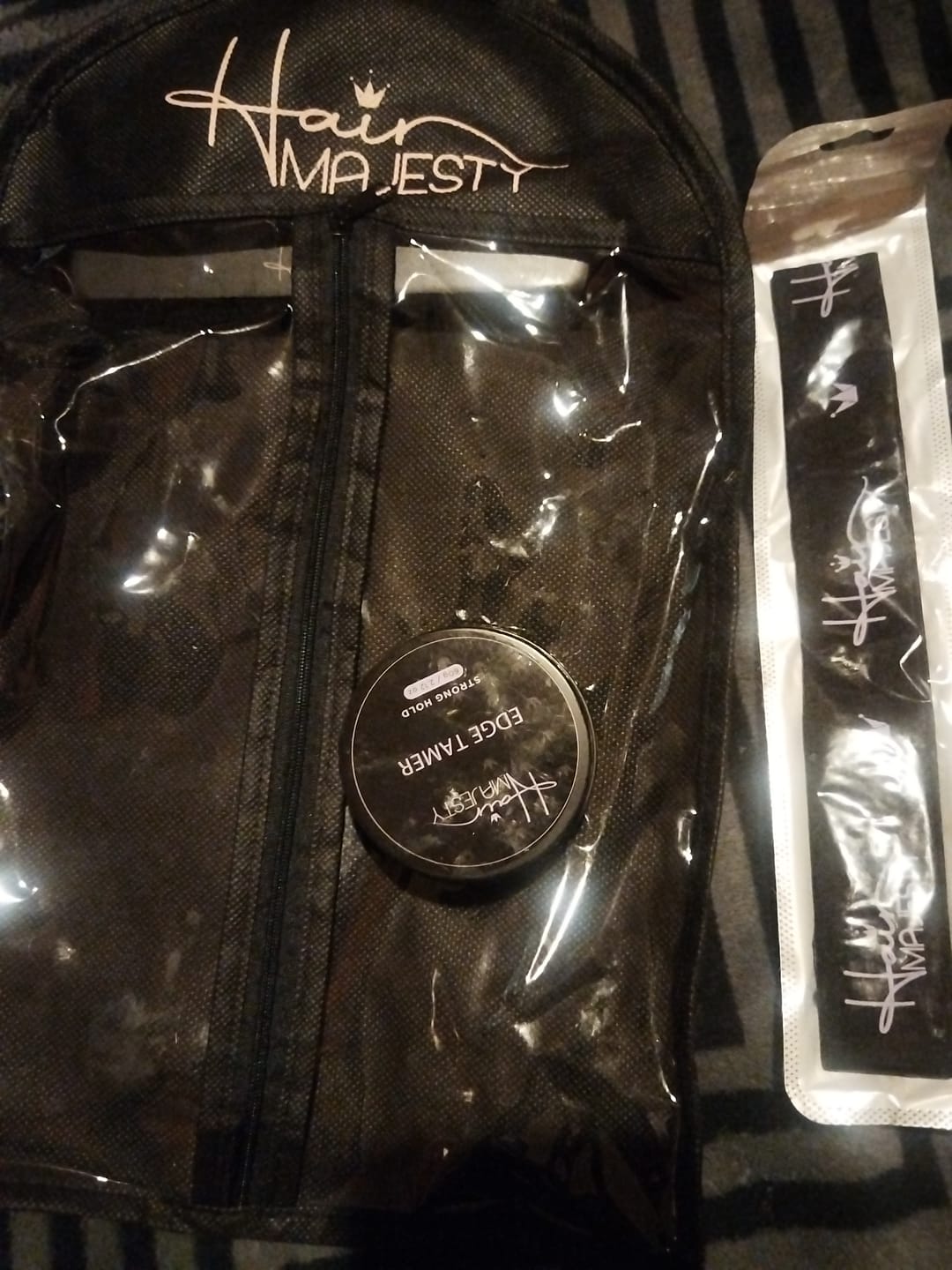 Customer photo review of Hair Majesty Edge Tamer