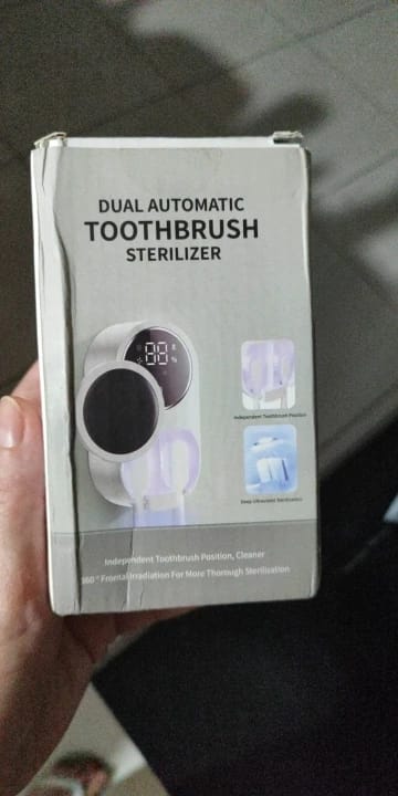 Customer photo review of Smart Touchless Toothbrush Sterilizer