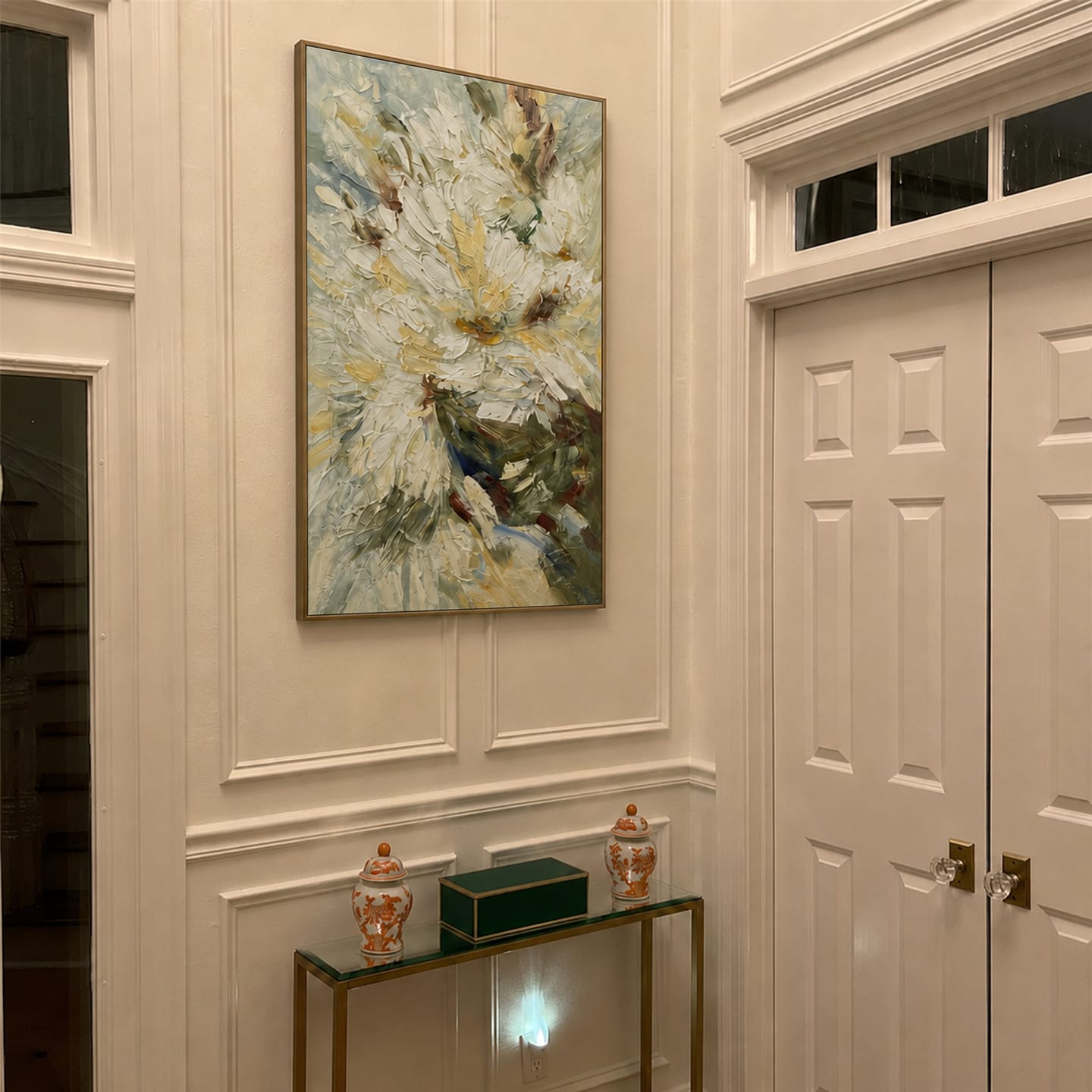 Customer photo review of Flower & Tree Abstract Textured Canvas # FT 380