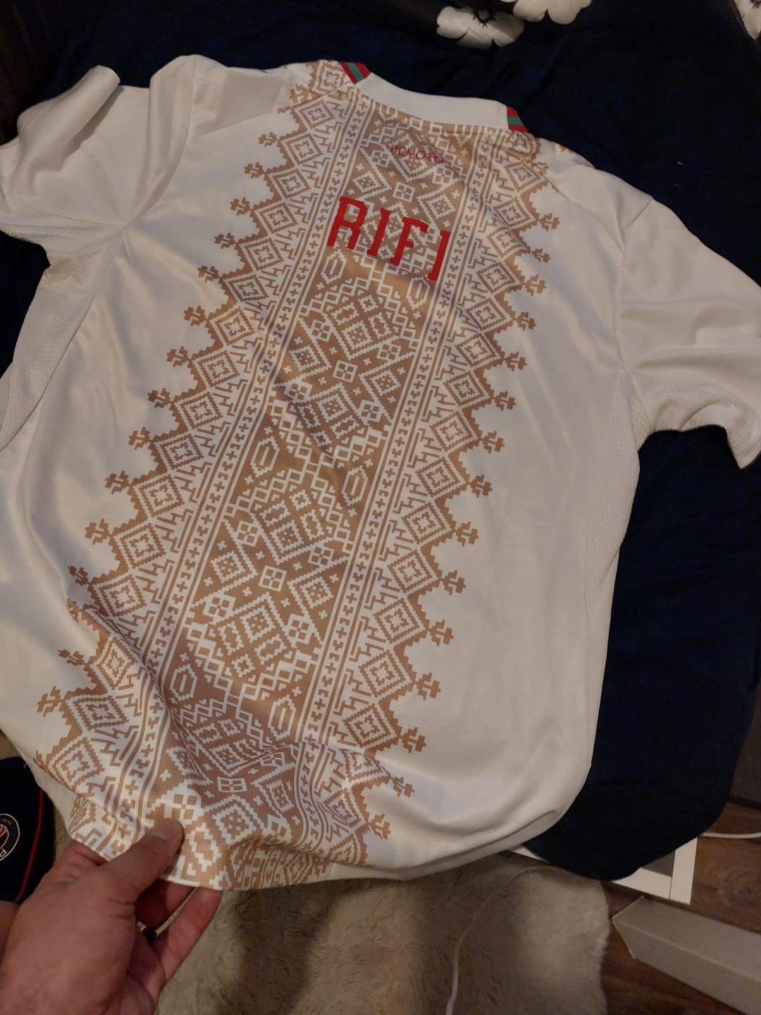 Customer photo review of Morocco 2026 Away Jersey