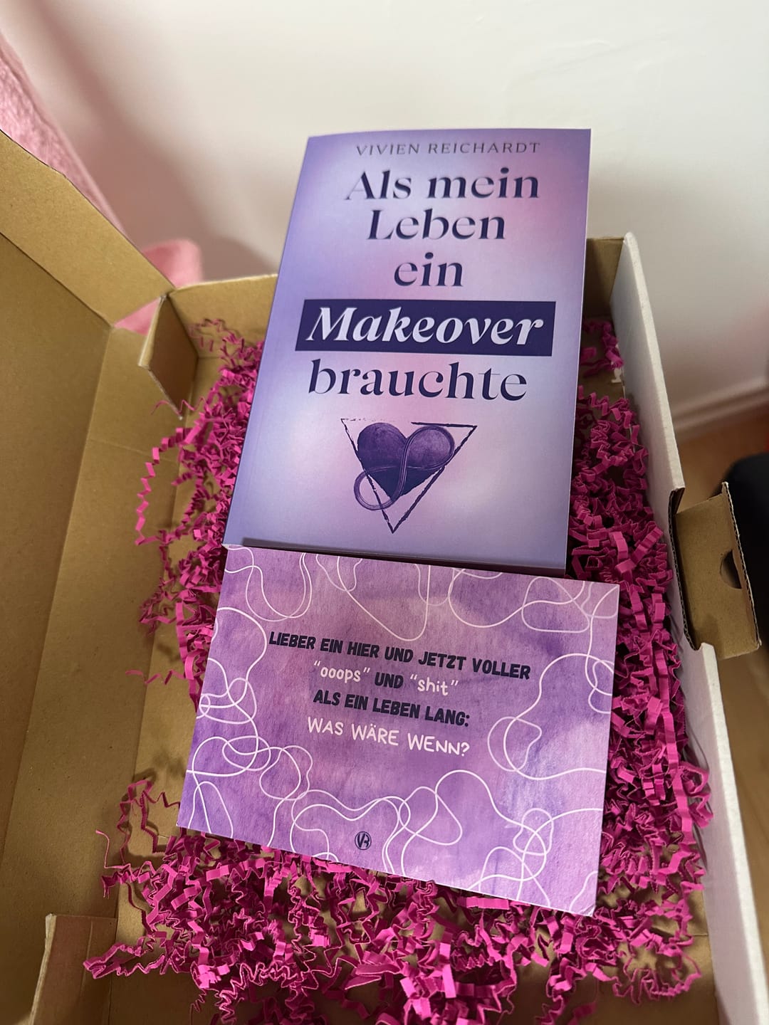 Customer photo review of Als mein Leben ein Makeover brauchte - Signierte limitierte Auflage