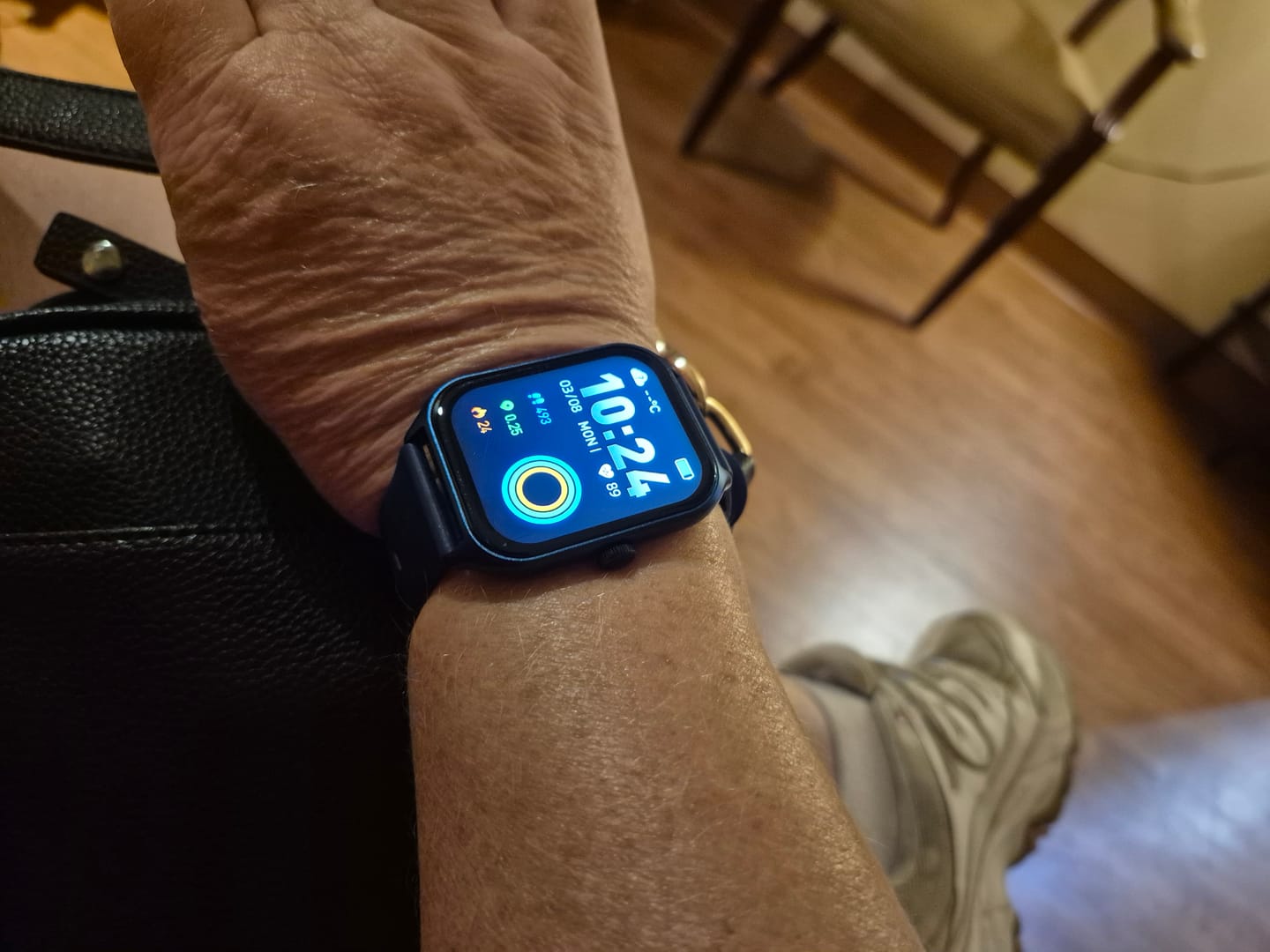 Customer photo review of HealthWatch™ Series 5 — Everyday Wellness Smartwatch