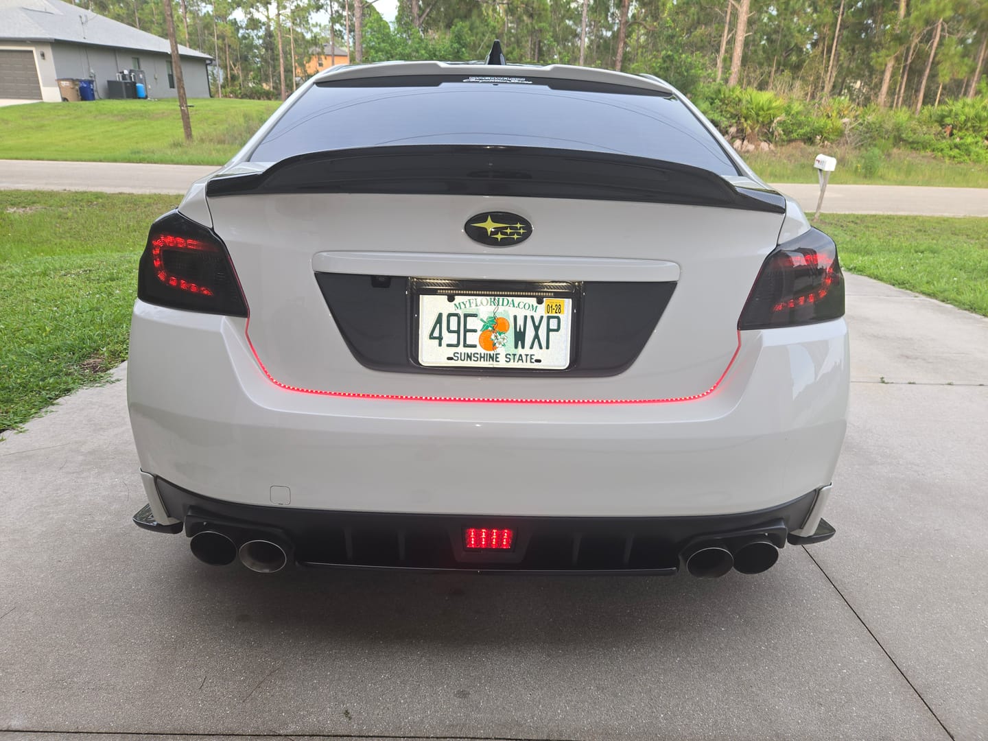 Customer photo review of 2015-21 Subaru WRX / STi CS Style Rear Apron Lip