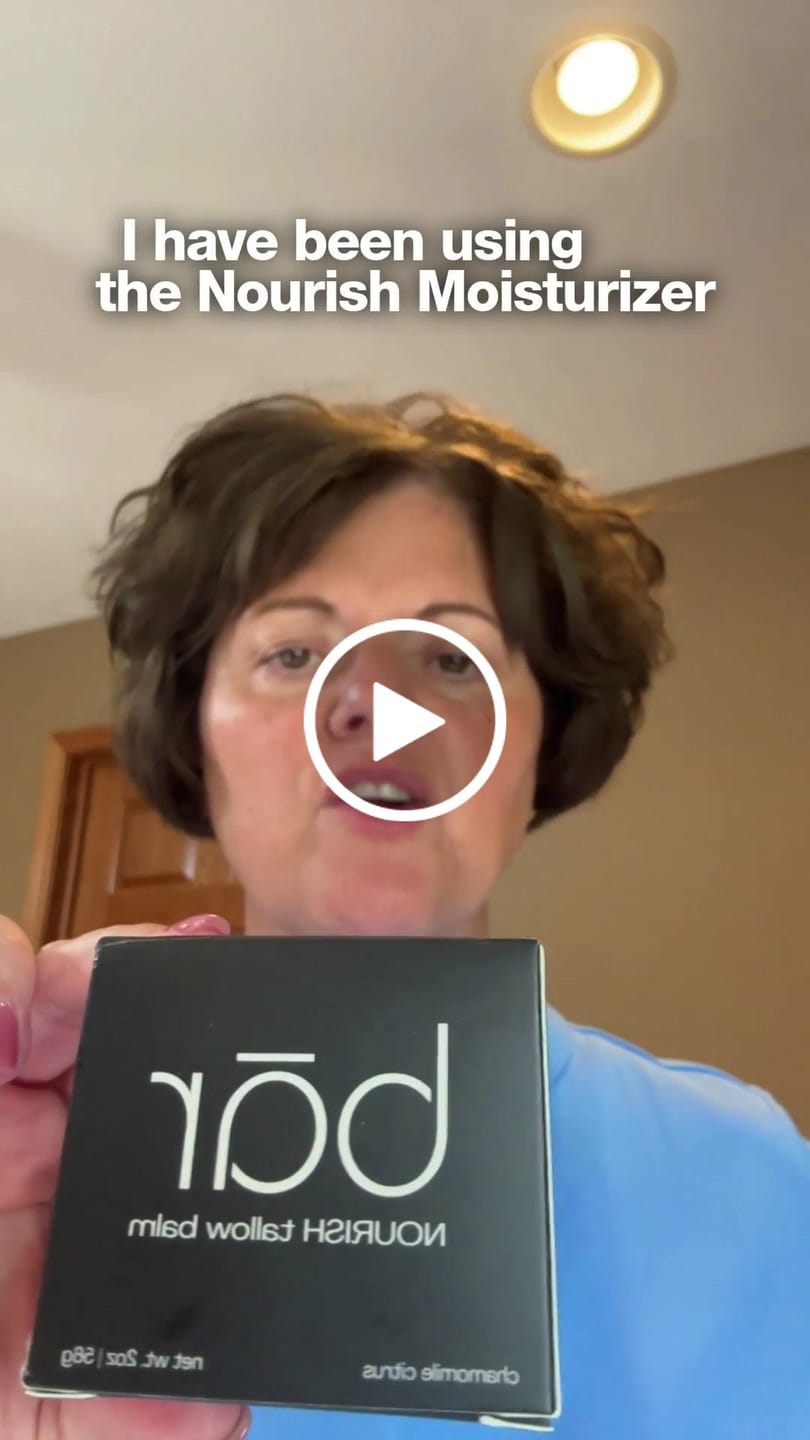 Customer video review of NOURISH