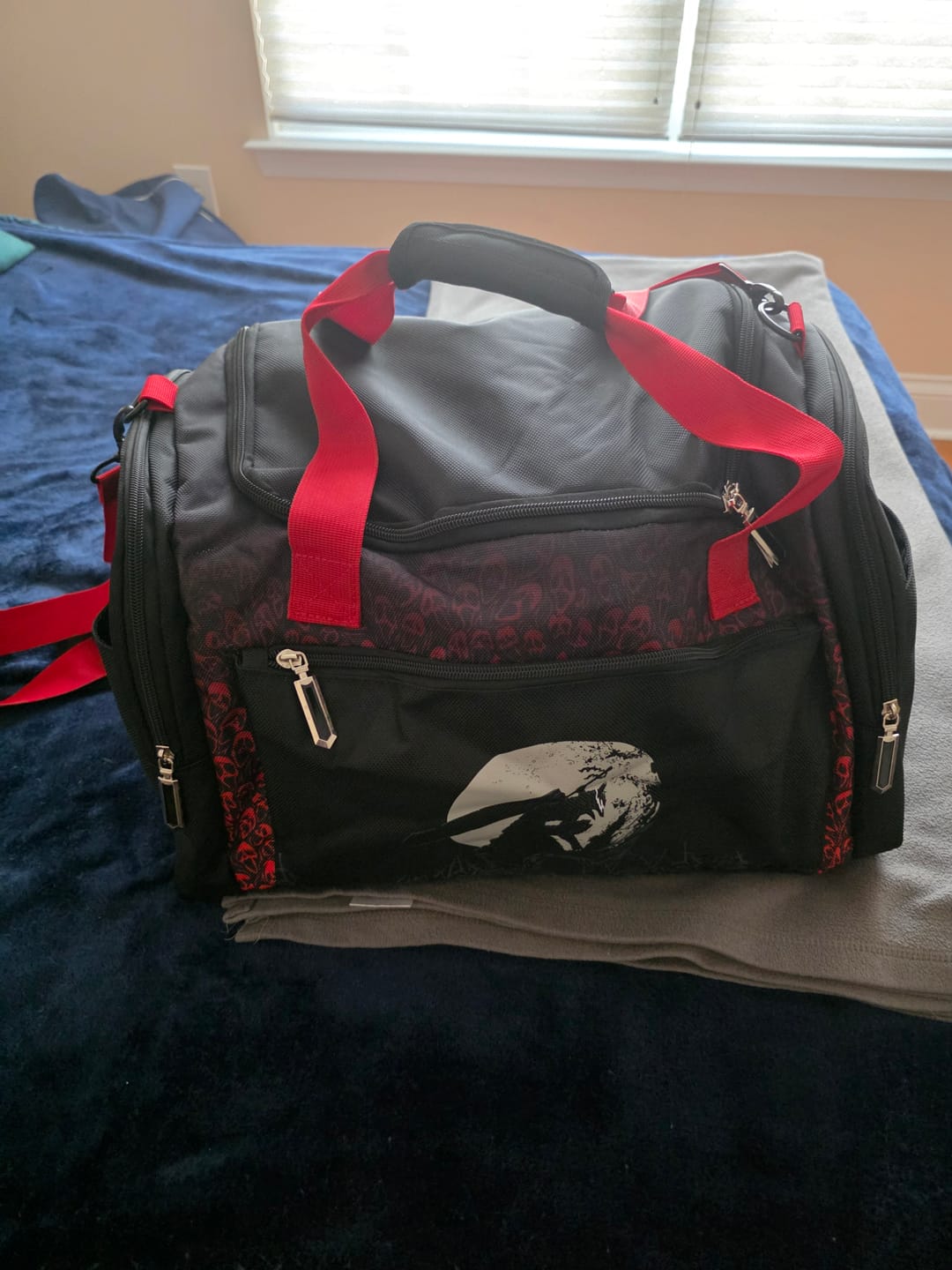 Customer photo review of Tormented Duffel Bag