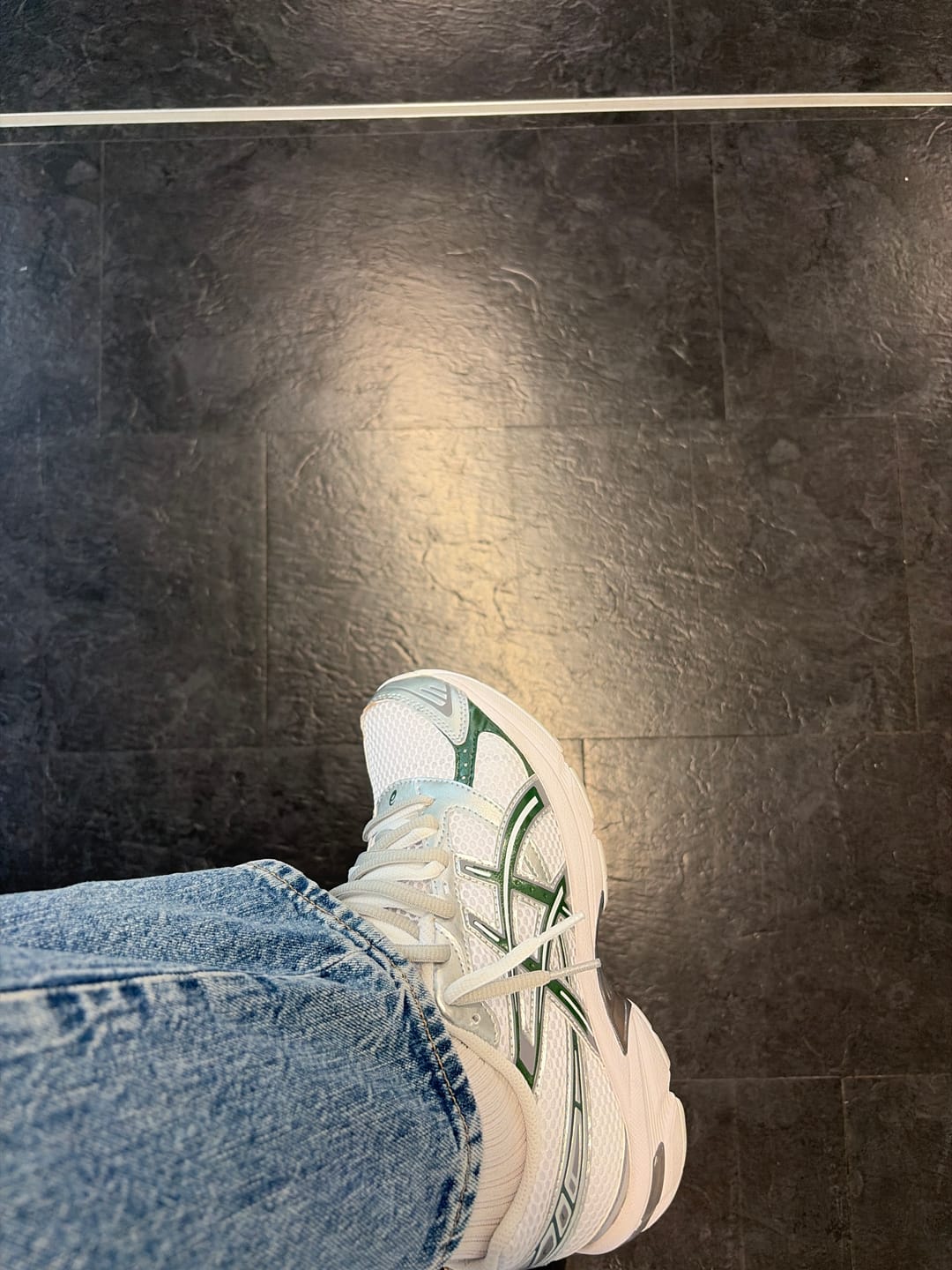 Customer photo review of GEL-1130 Forest Night - Double Laces