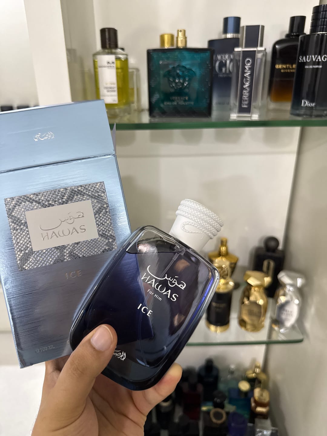 Customer photo review of Rasasi Hawas Ice Eau De Parfum For Men
