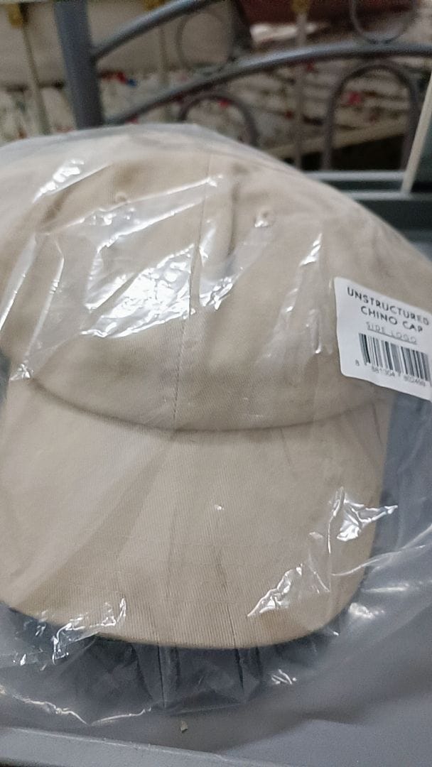 Customer photo review of Unisex Classic Chino Cotton Cap