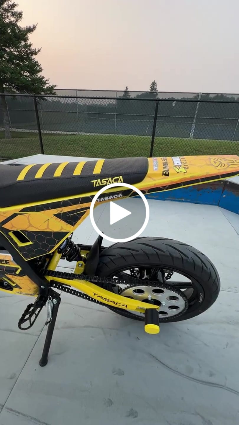 Customer video review of T500-V58 Electric Dirt Bike