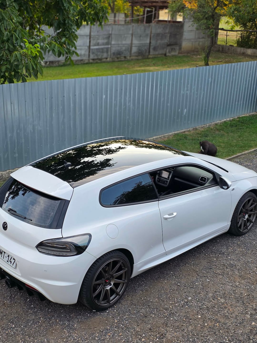 Customer photo review of High Gloss Obsidian Black Self-Healing Film