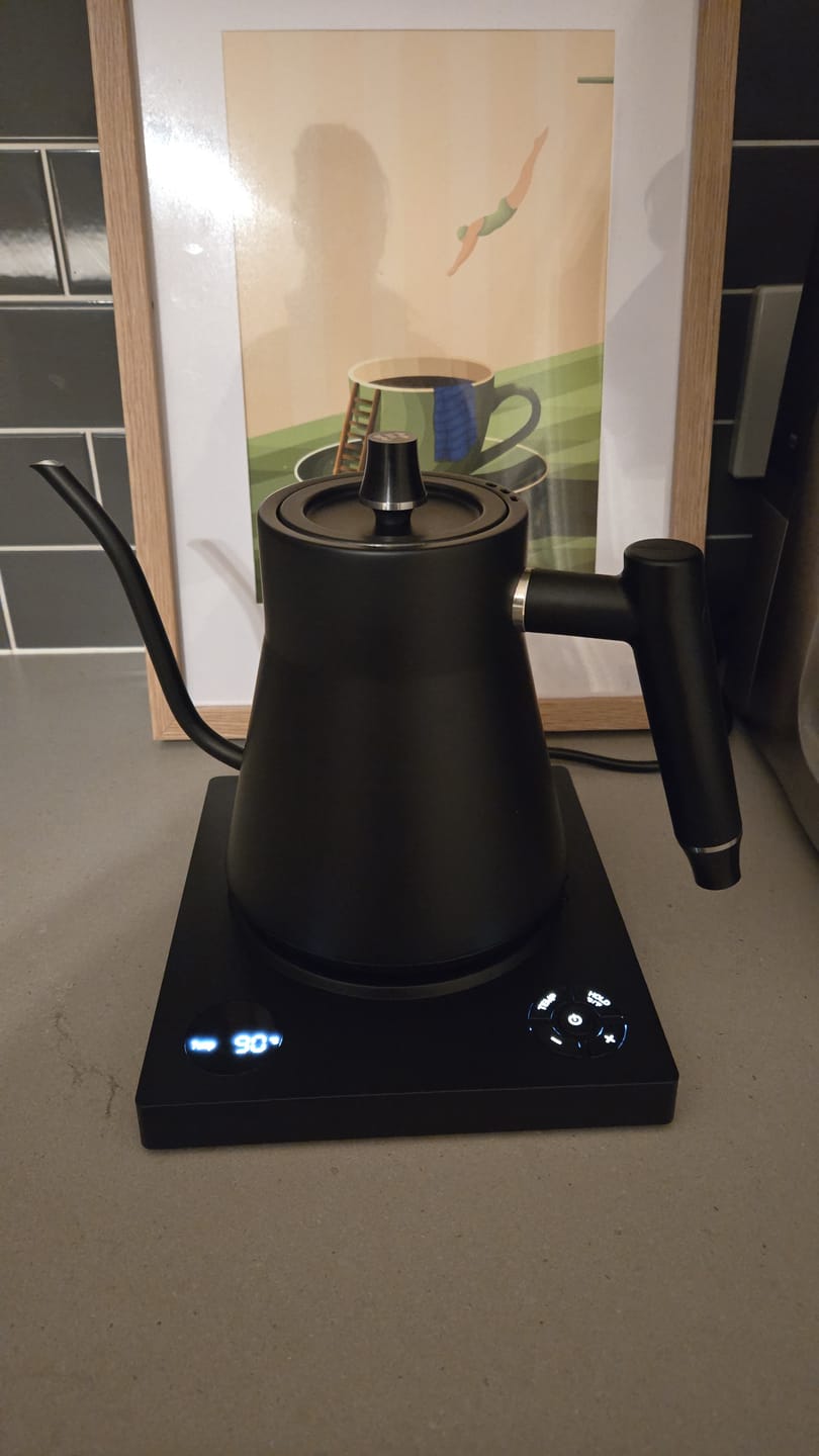 Customer photo review of The Artisan Barista - Smart Electric 1.0L Kettle
