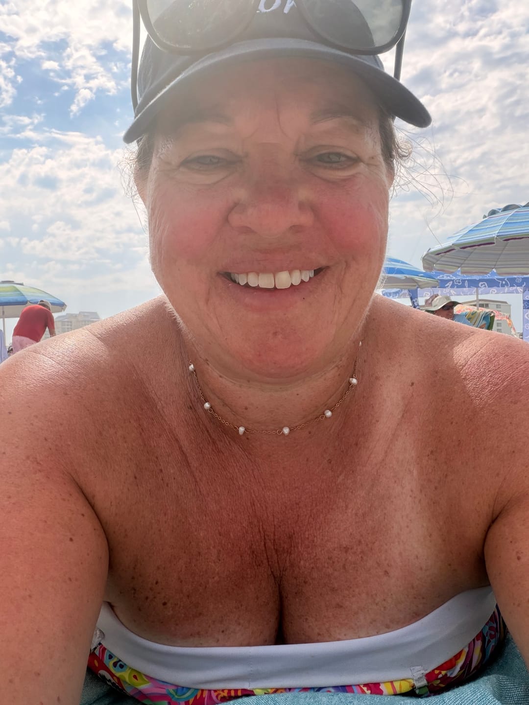 Customer photo review of Laney Pearl Necklace (Bundle)