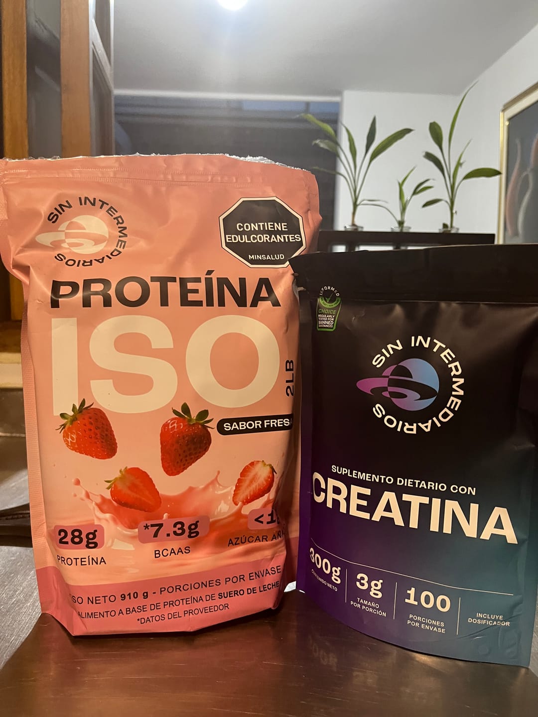 Customer photo review of Proteína Aislada ISO - Banano