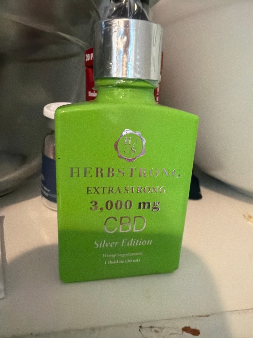 Customer photo review of Silver Edition Recovery Drops