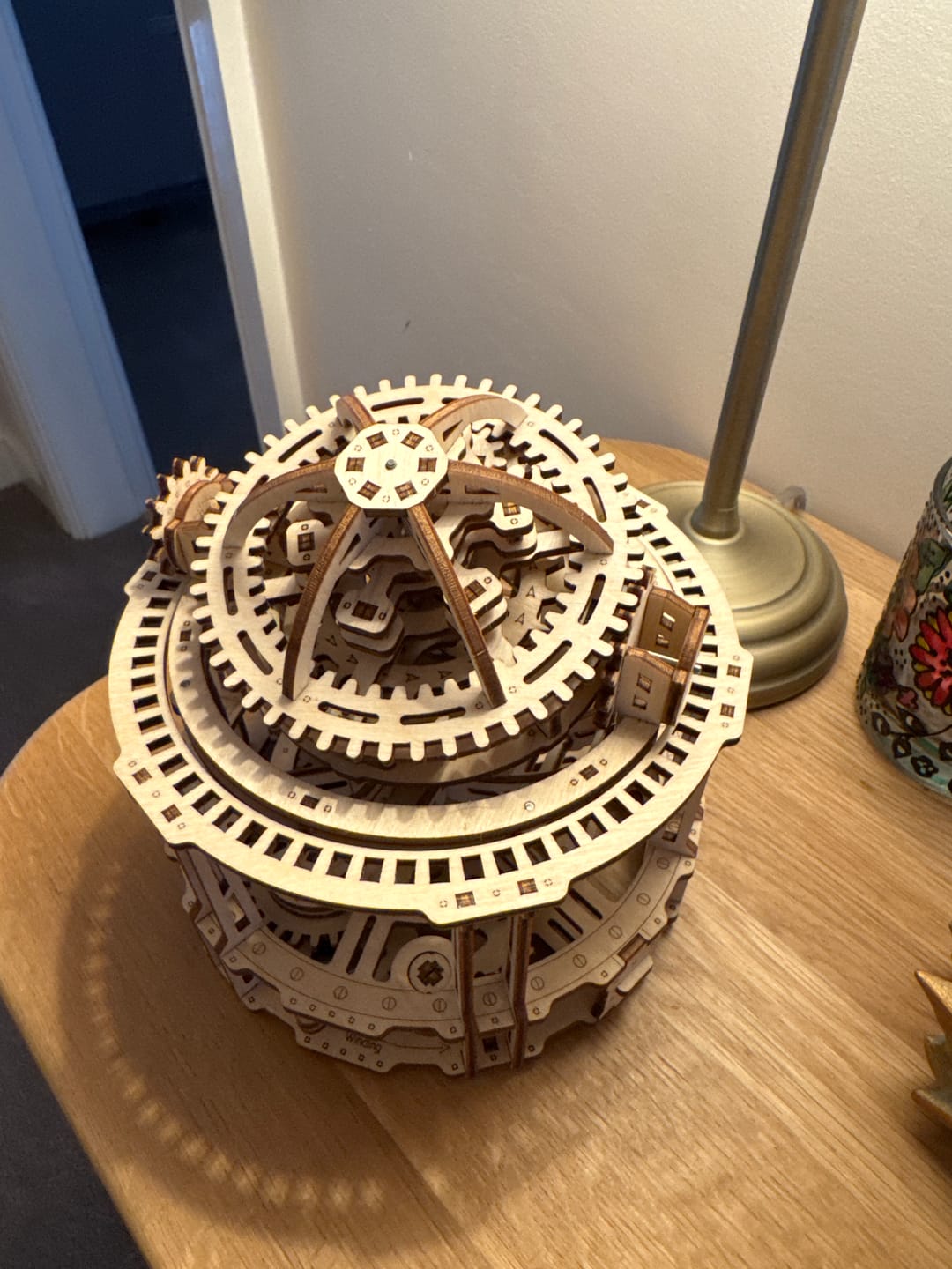 Customer photo review of Rokrgeek Tourbillon Timer 3D Wooden Puzzle