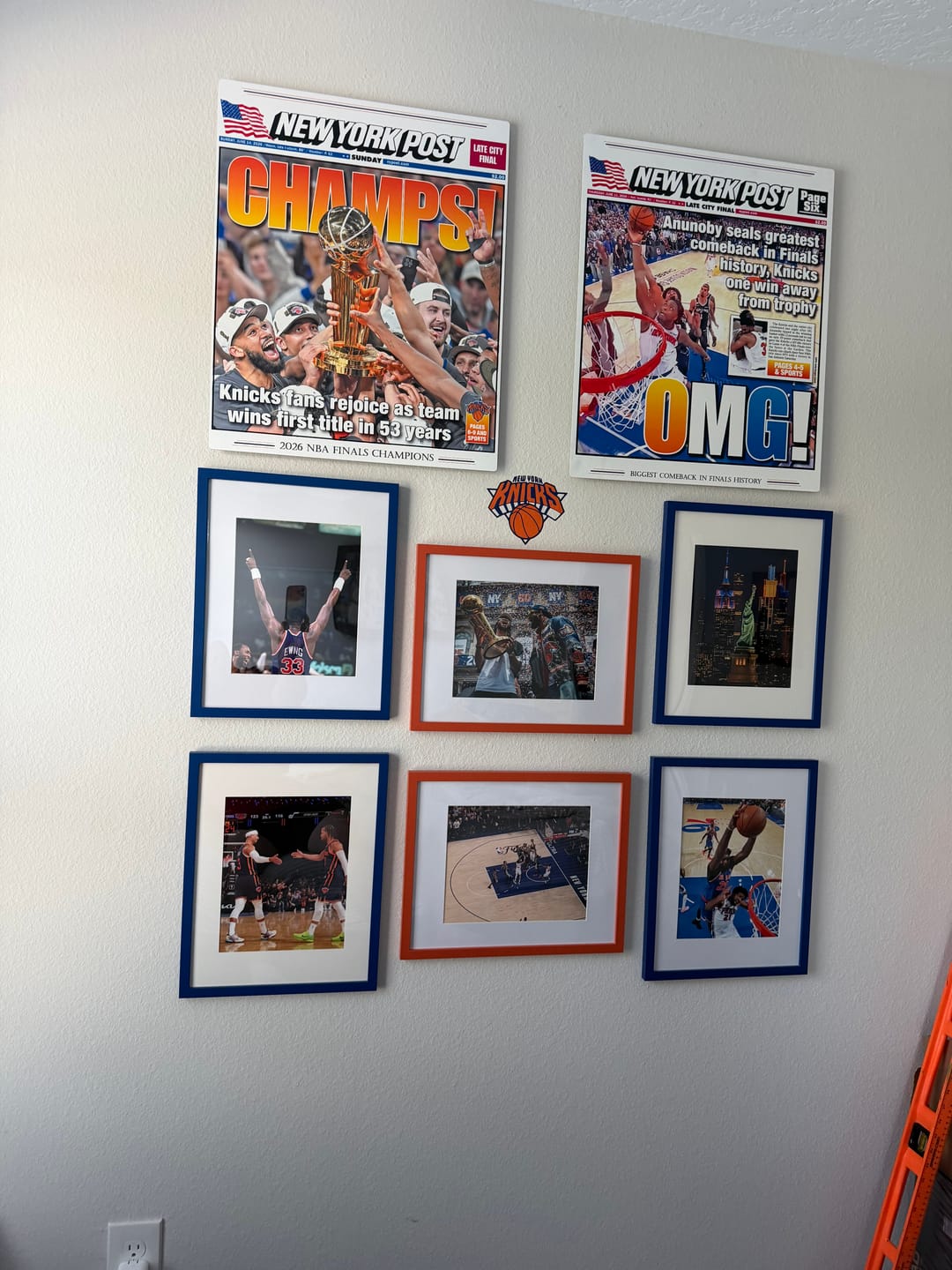 Customer photo review of New York Post Knicks 2026 NBA Finals GAME 4 Front Page - JUNE 11, 2026