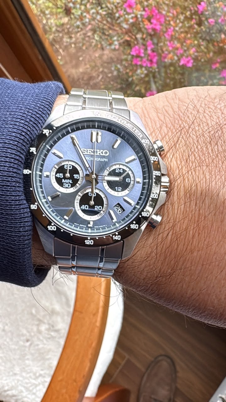 Customer photo review of Reloj Seiko SBTR027 Chronograph Quartz 42,2mm JDM