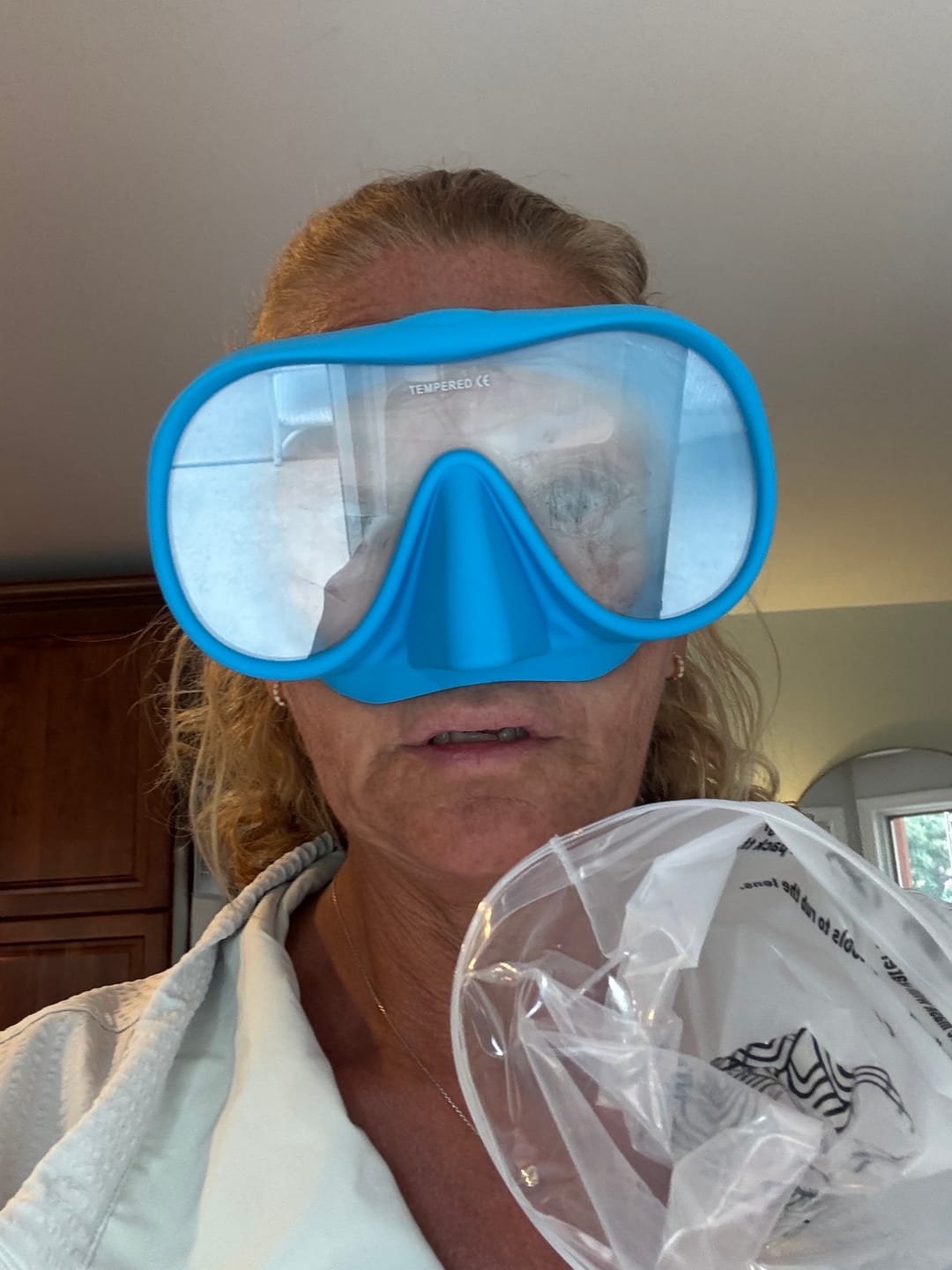 Customer photo review of Sundae Pro Snorkel Set