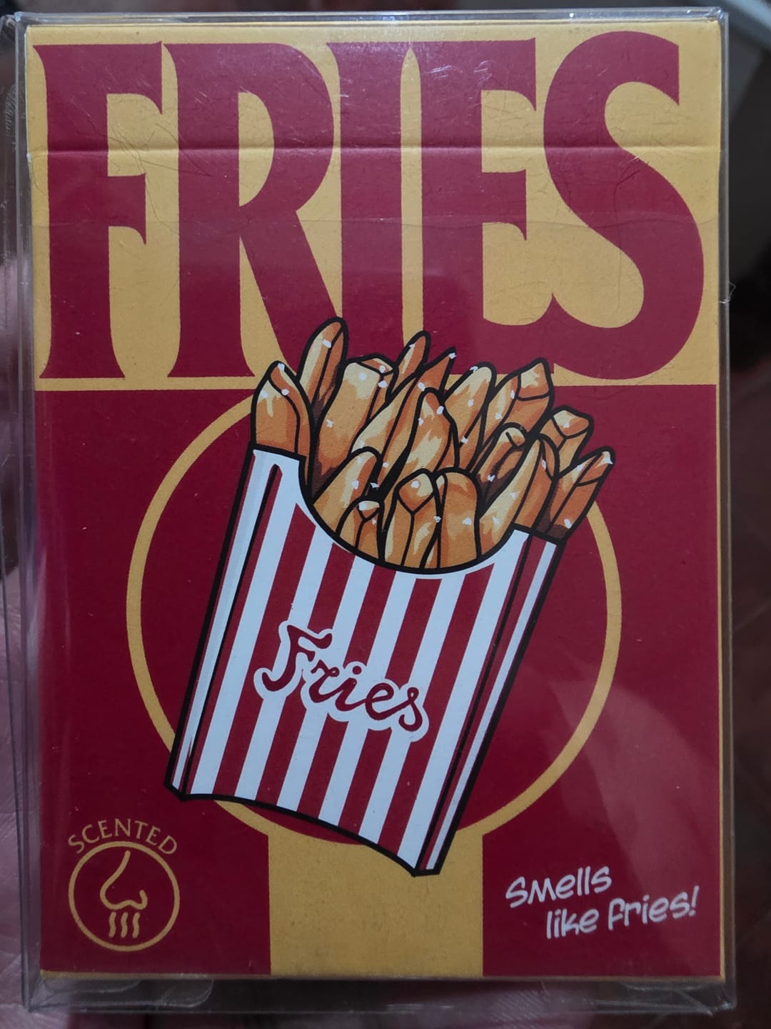 Customer photo review of Fries (Scented) Playing Cards