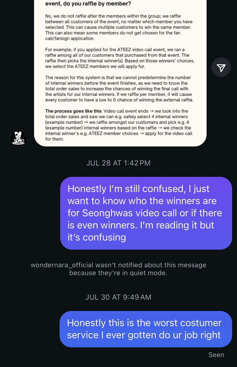 Customer photo review of [8/04 1:1 VIDEO CALL EVENT BY SOUNDWAVE] ATEEZ - [GOLDEN HOUR : Part.1] (DIGIPACK) (PRE-ORDER)