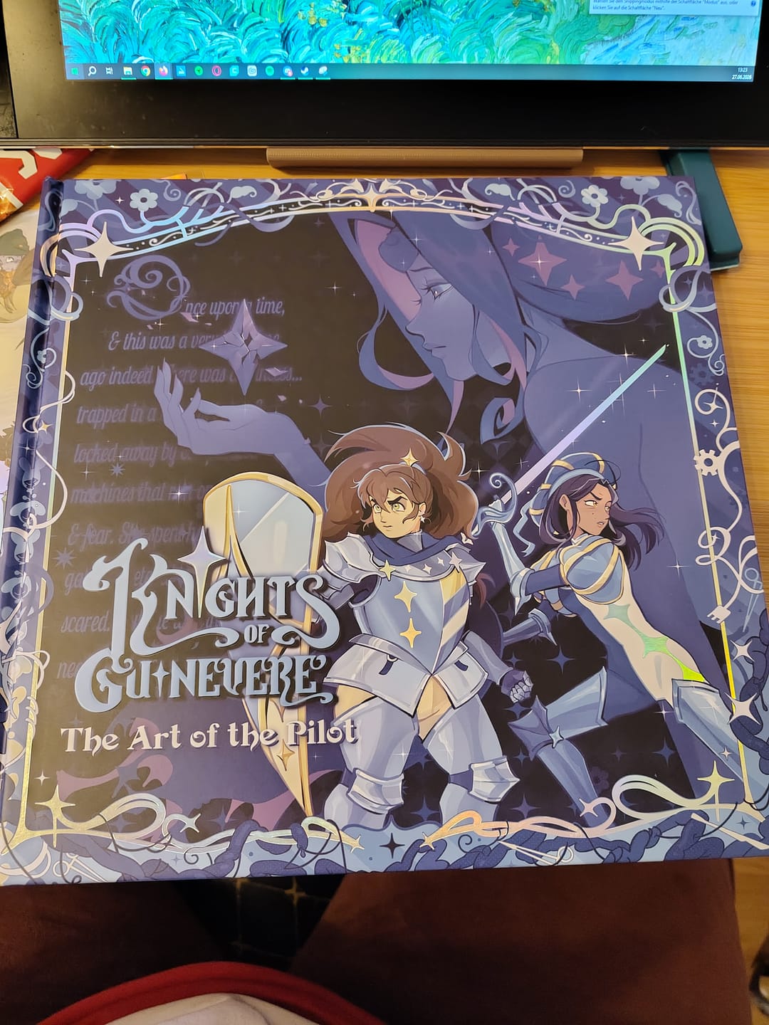 Customer photo review of Art of the Pilot Book - Knights of Guinevere