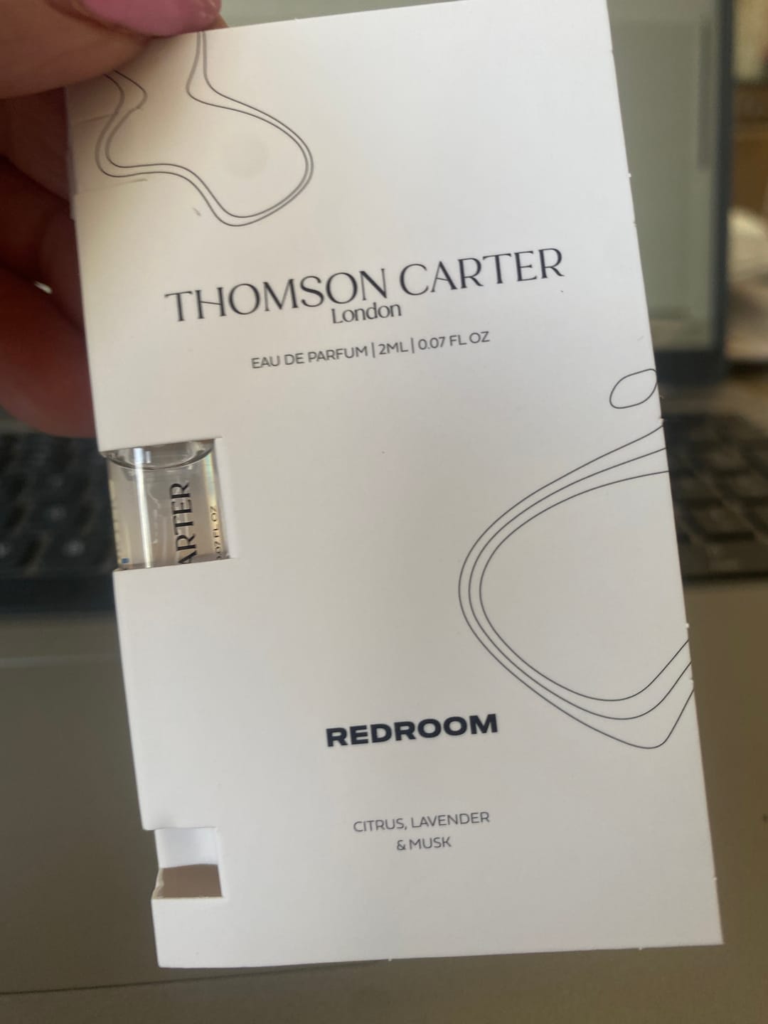 Customer photo review of Redroom | Eau de Parfum | 2ml