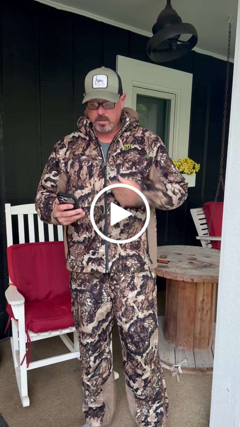 Customer video review of Altus Whitetail Ultra Silent Hunting Suit Men's Water Resistant Hunting Clothes