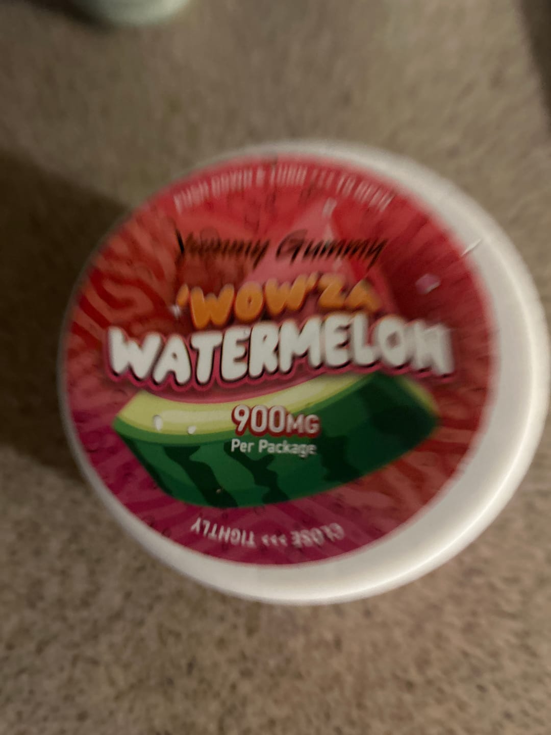 Customer photo review of 900MG Yummy Gummy D9