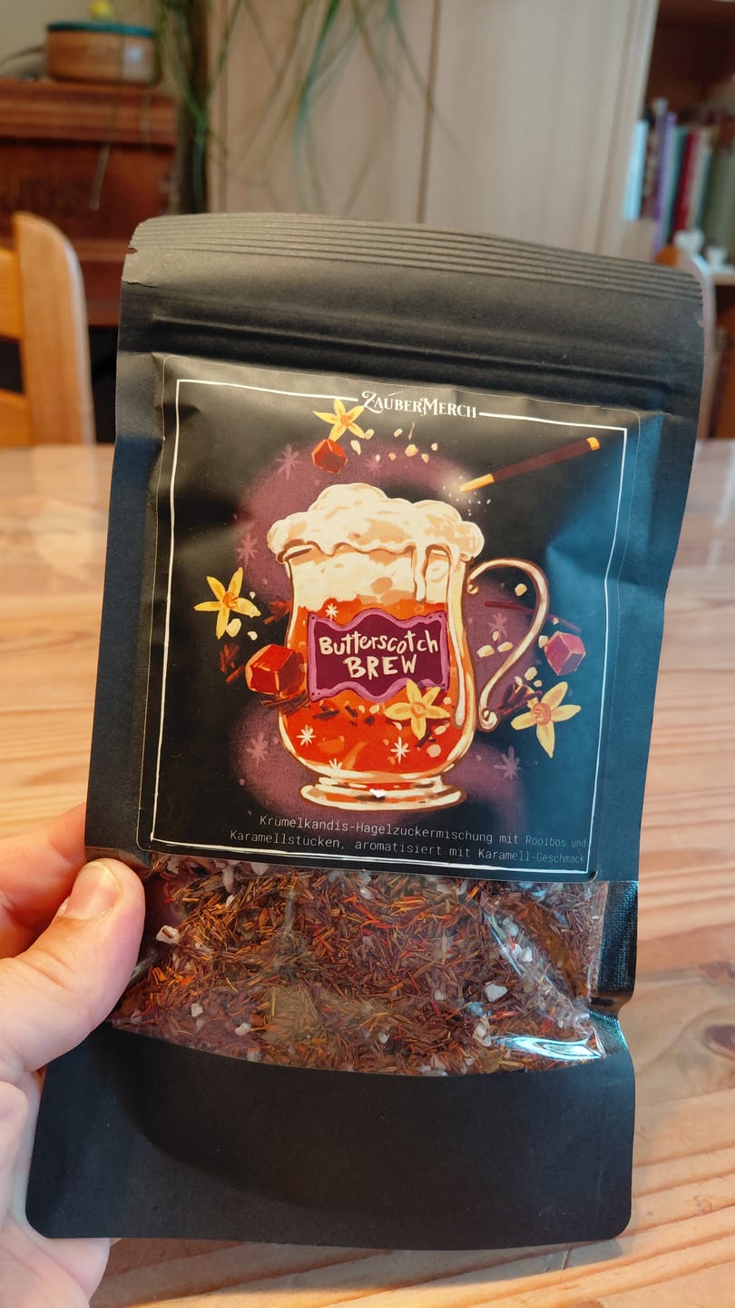 Customer photo review of Butterscotch Brew – Rooibos Tee Butterscotch Karamell