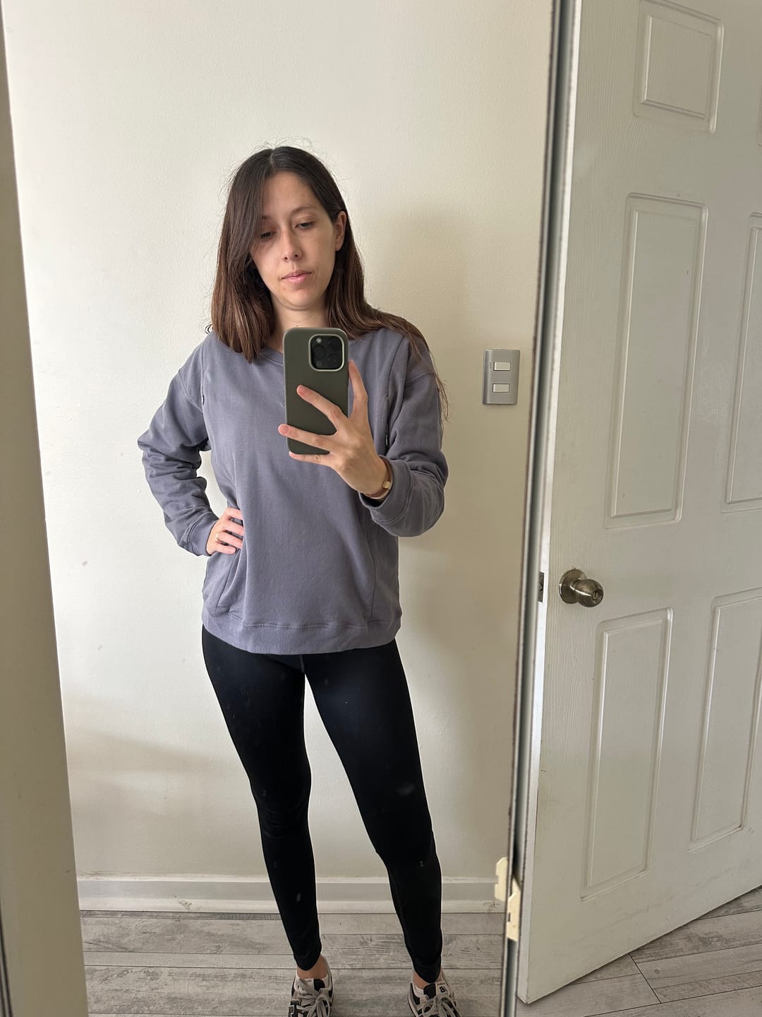 Customer photo review of Polerón de Lactancia Aika Gris - FTM