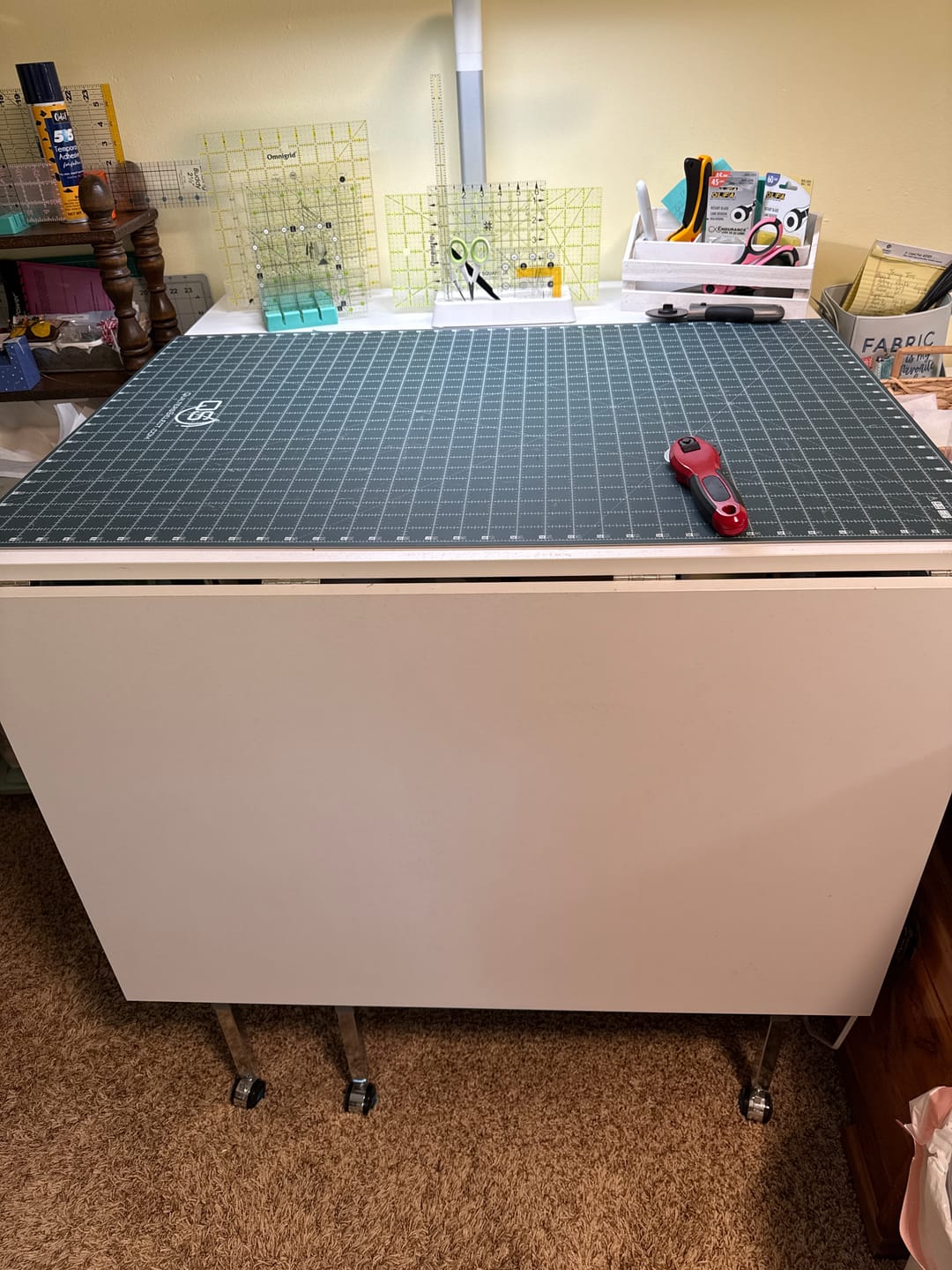 Customer photo review of Dual Sided Cutting Mat, Quilters Select