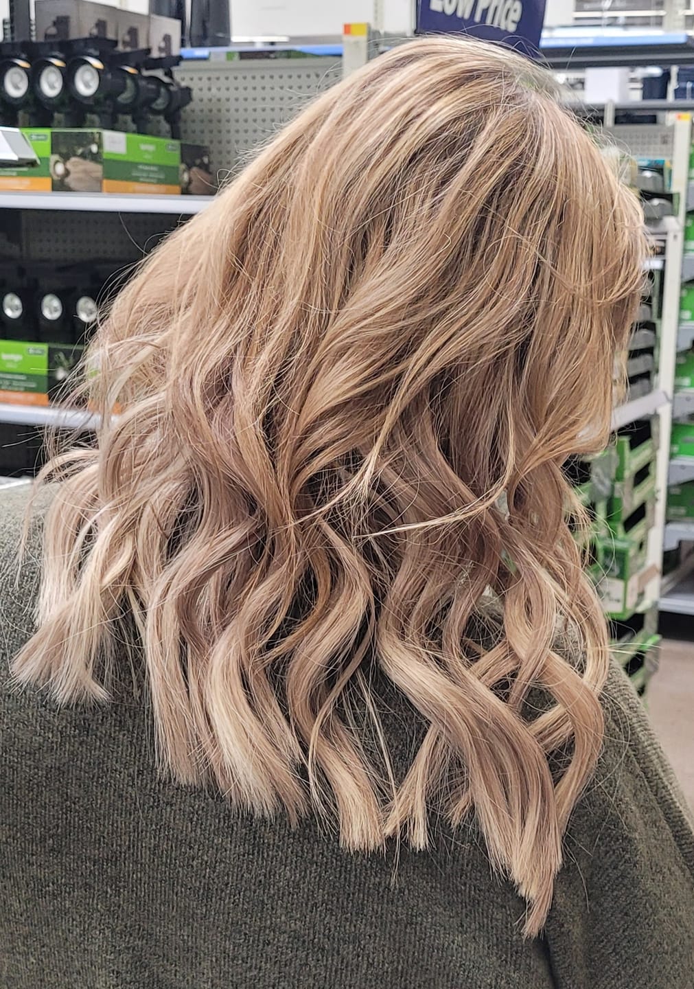 Customer photo review of Mayan Gold Chia Hair Serum