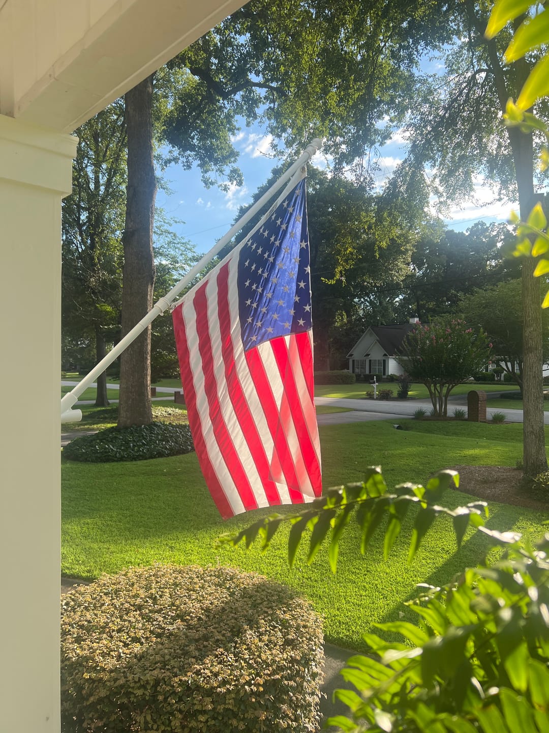 Customer photo review of Classroom Initiative 3' x 5 ' American Flag