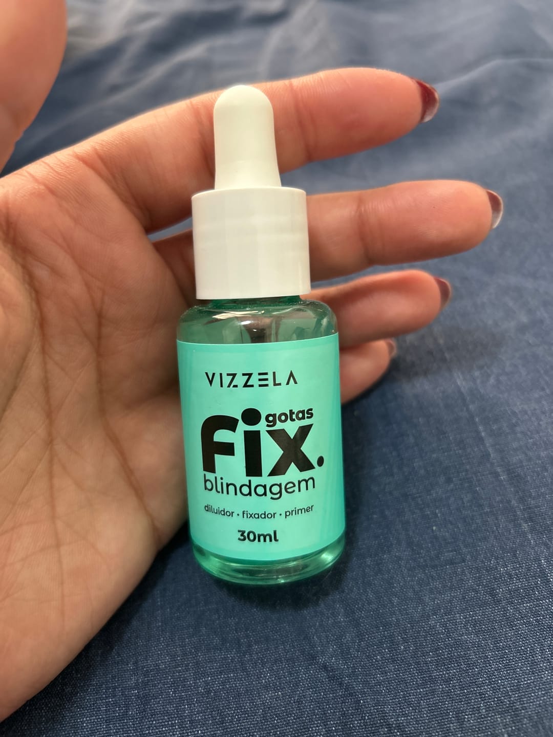 Customer photo review of Gotas Fix Blindagem - Vizzela