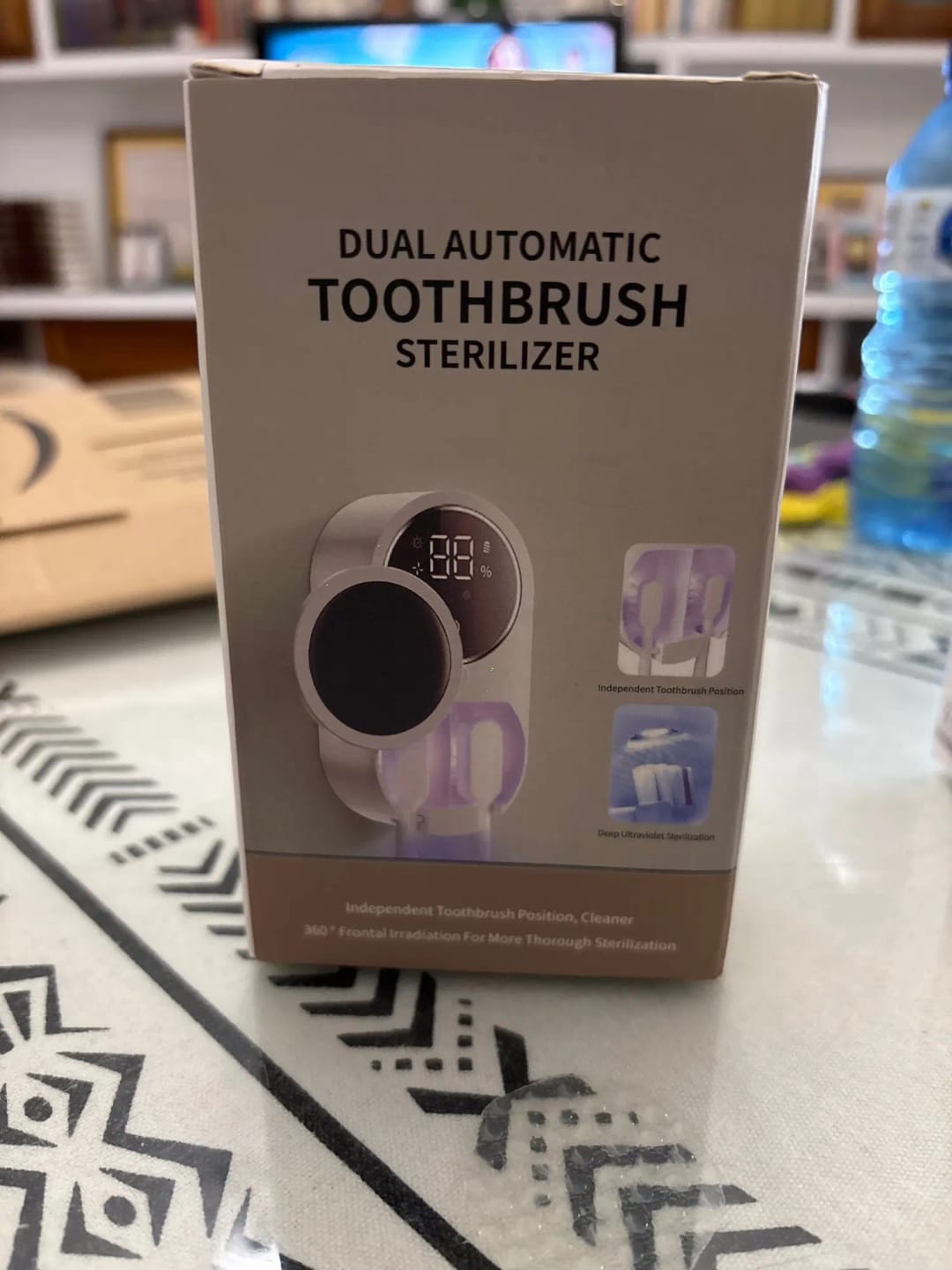 Customer photo review of Smart Touchless Toothbrush Sterilizer