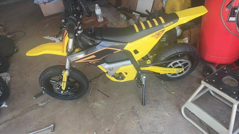 Customer photo review of Tasaca® T500 Electric Mini Dirt Bike For Teens & Adults