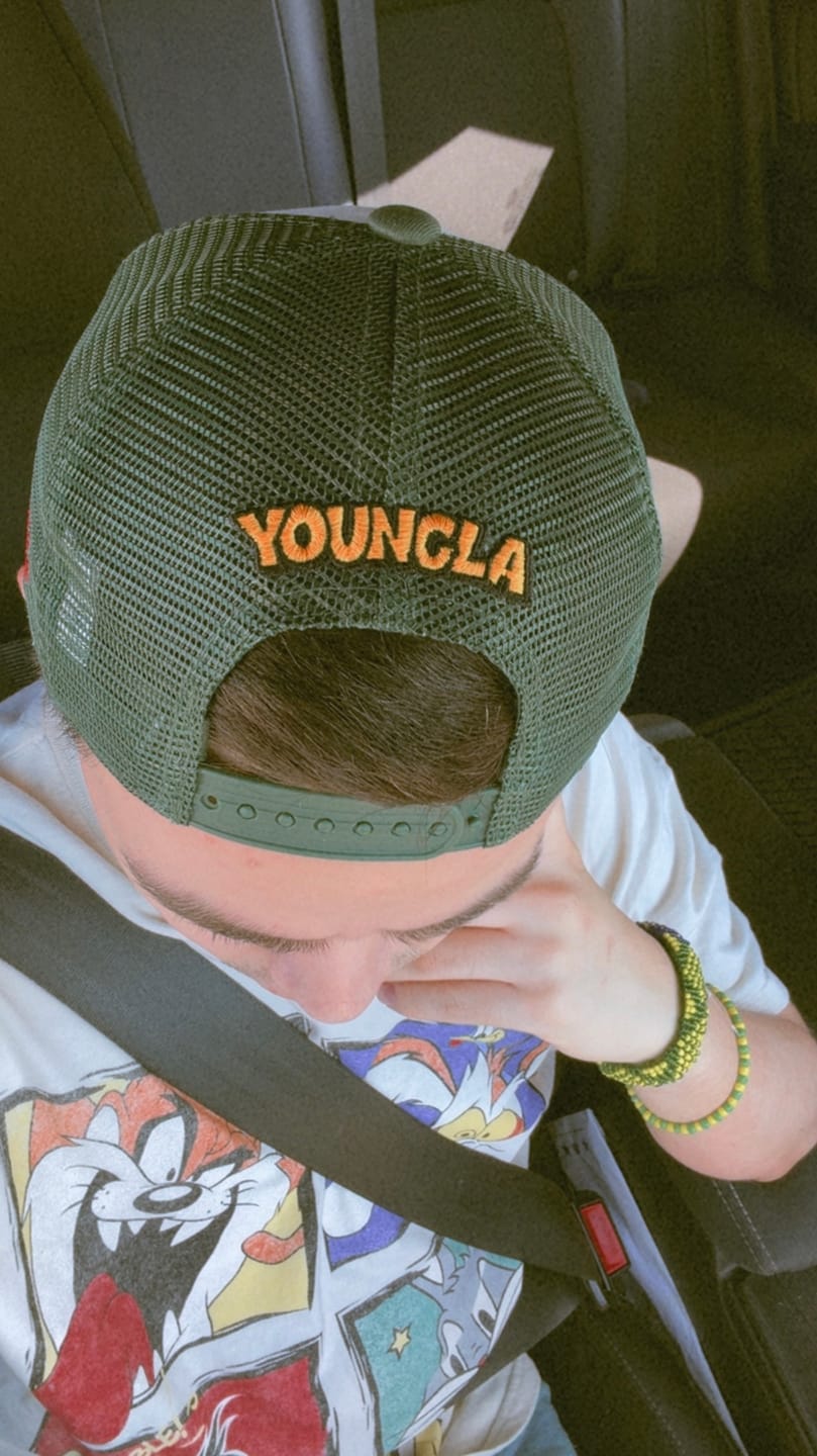 Customer photo review of 9135 - Looney Tunes Patch Trucker Hats