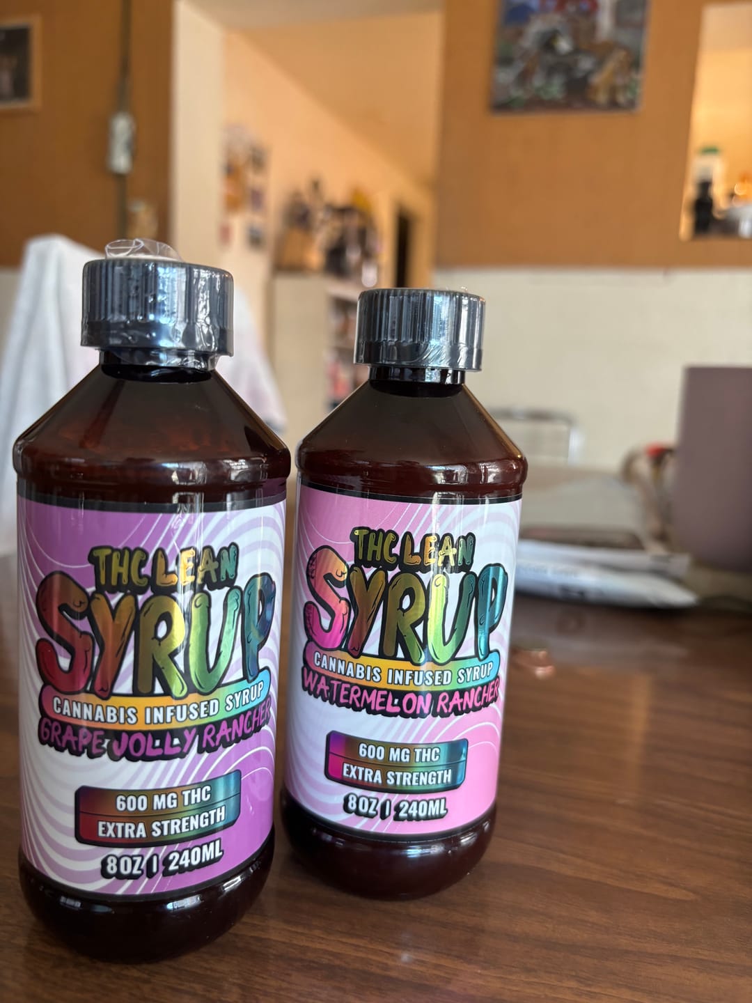 Customer photo review of 600mg THC Syrup