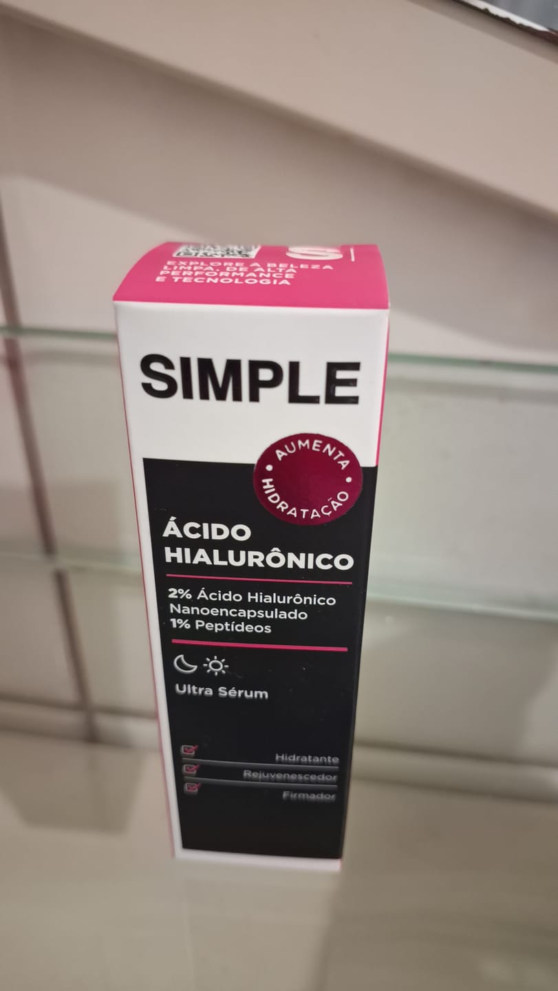 Customer photo review of Ultra Sérum Ácido Hialurônico