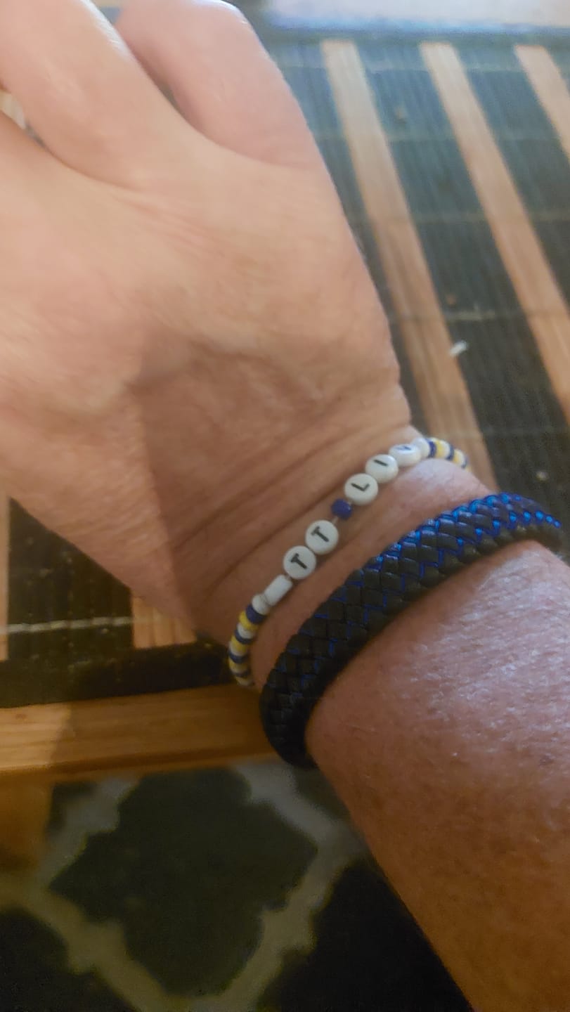 Customer photo review of Medicinskt varningsarmband