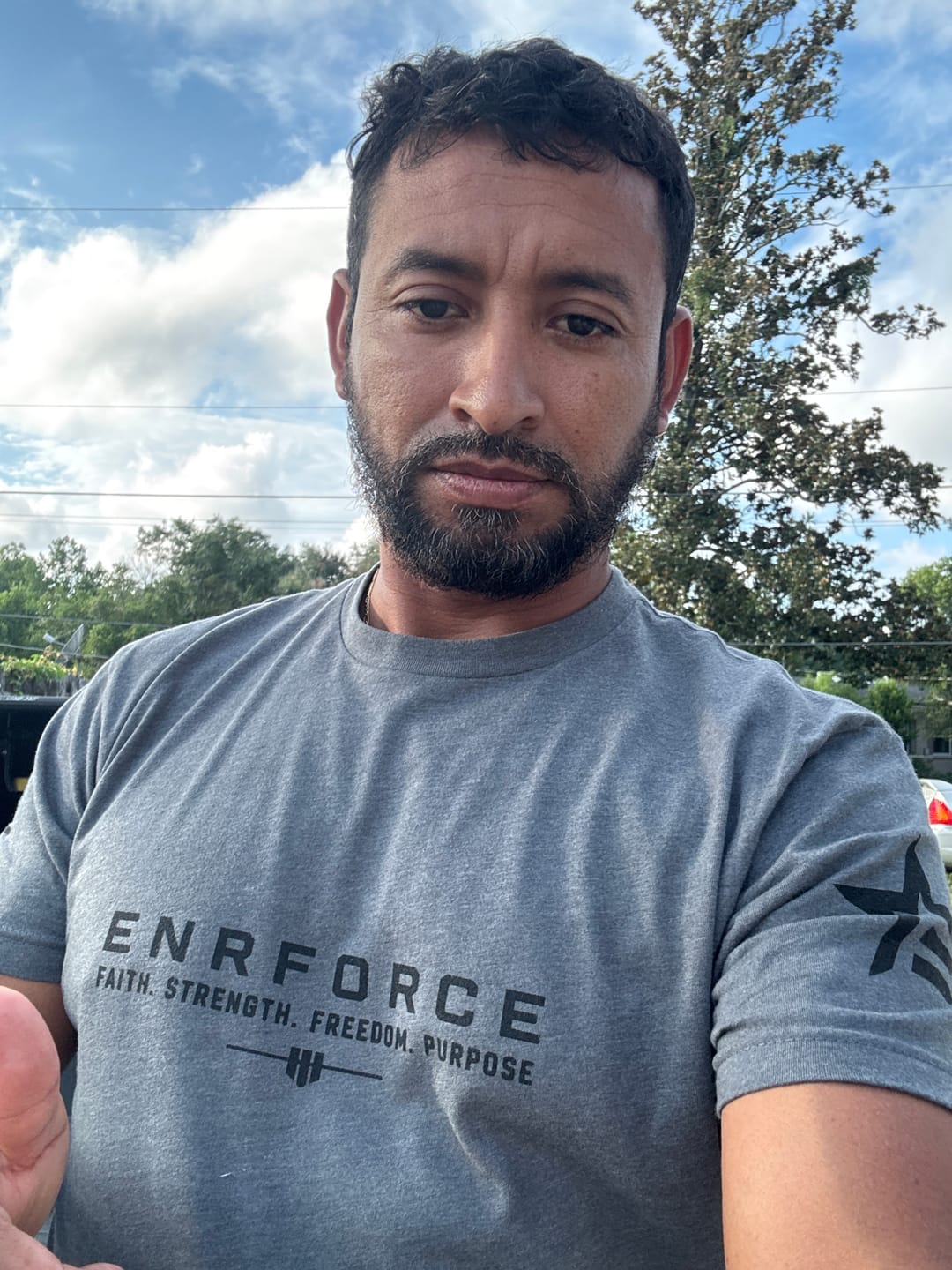 Customer photo review of Legacy Standard Tee