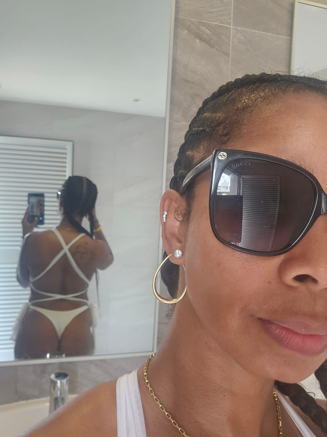 Customer photo review of Coco One Piece — White