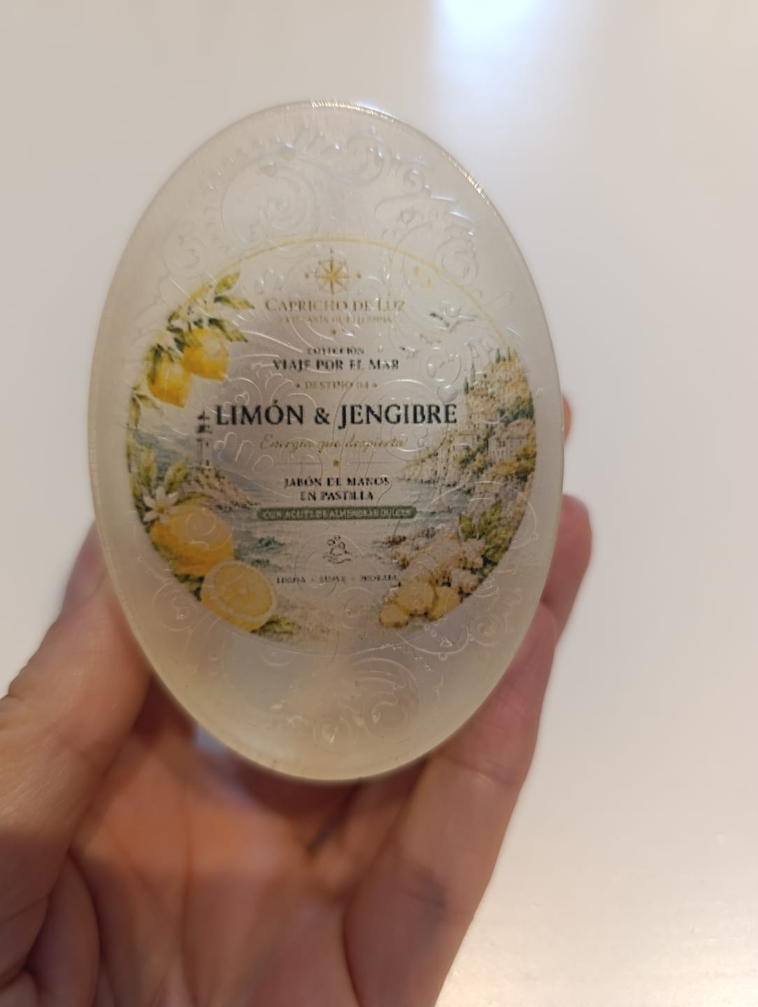 Customer photo review of BASE JABÓN GLICERINA TRANSPARENTE | SIN SLS