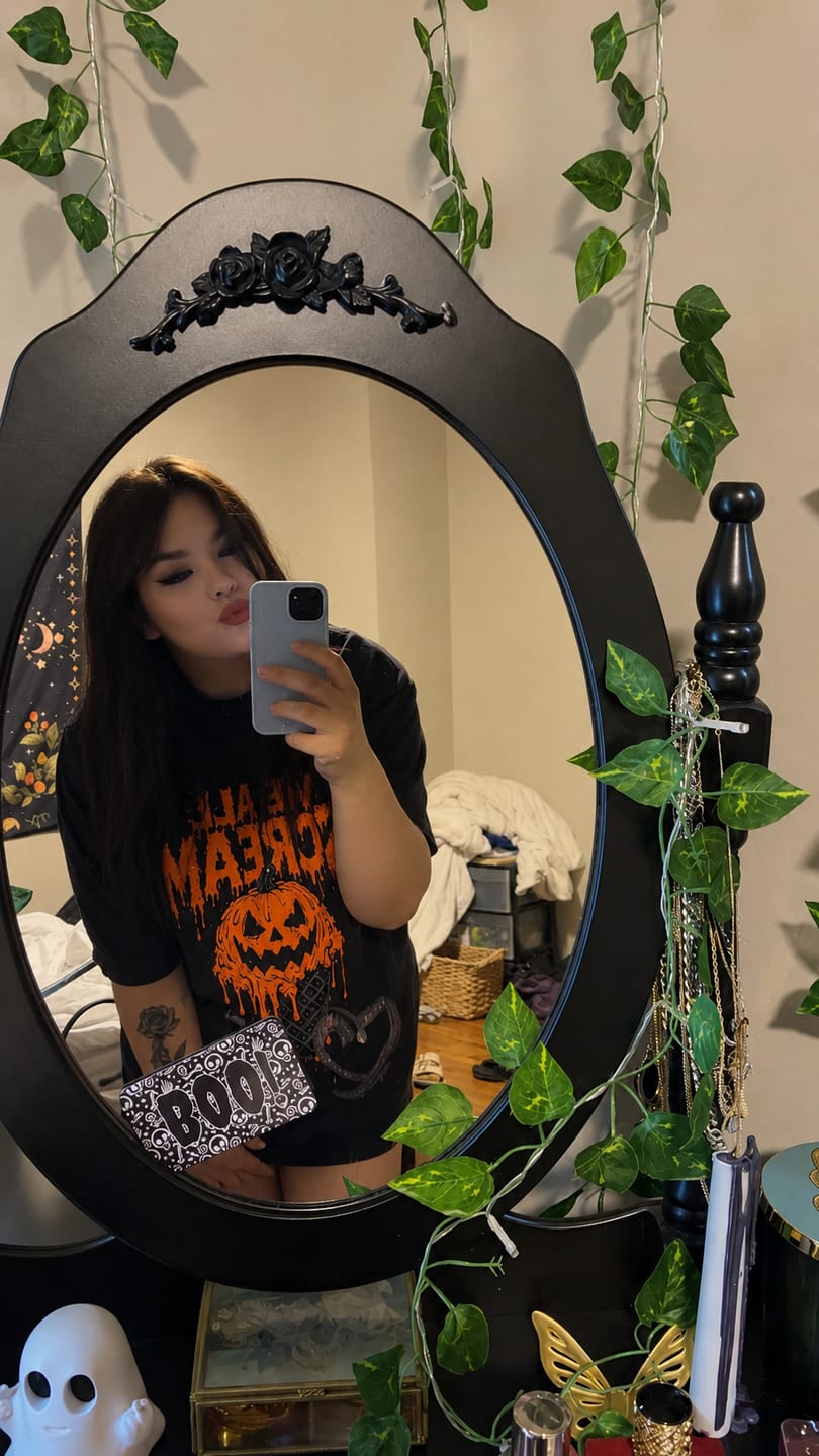 Customer photo review of We All Scream TEE