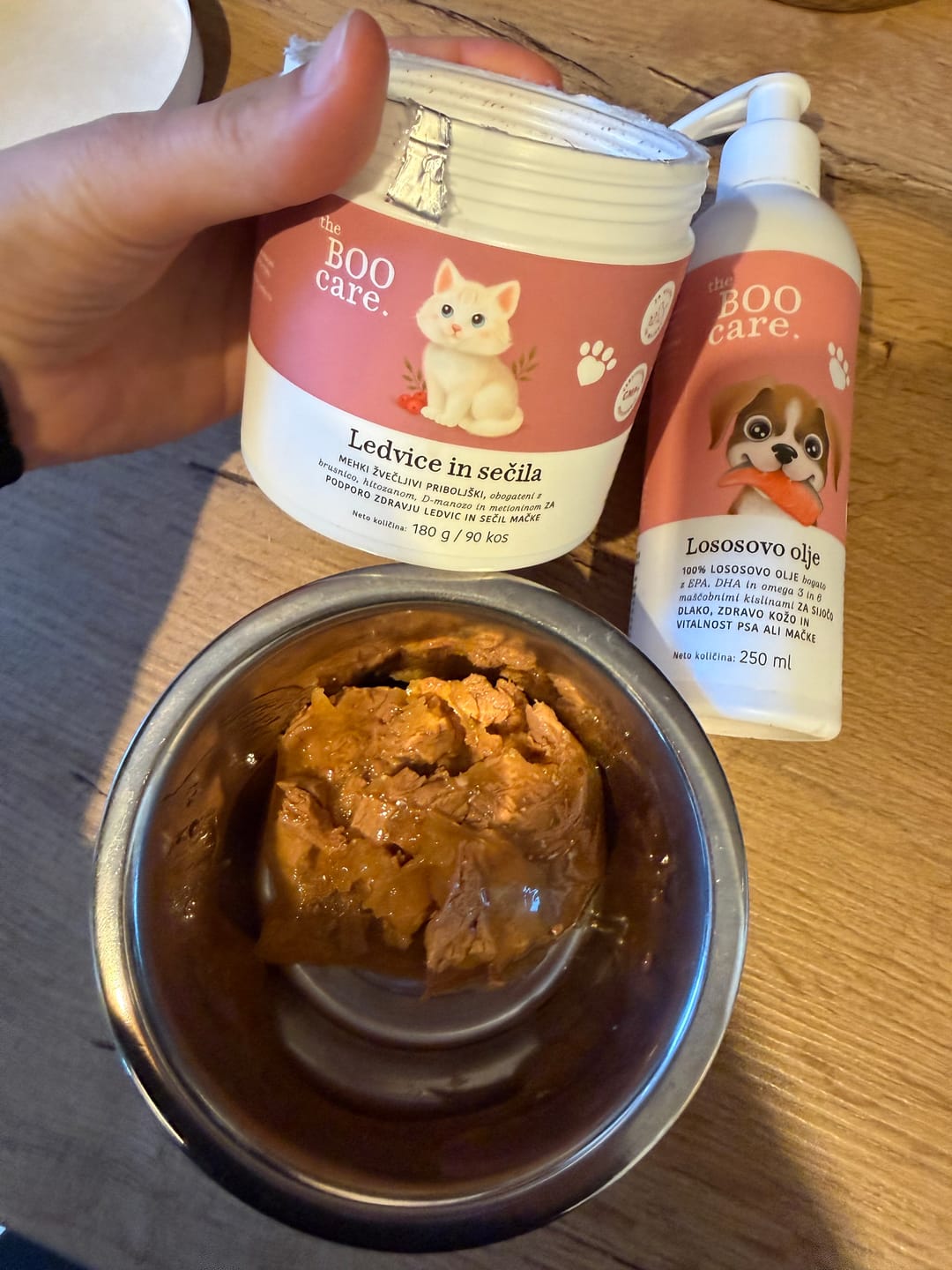 Customer photo review of Prehransko dopolnilo za ledvice in sečila mačk