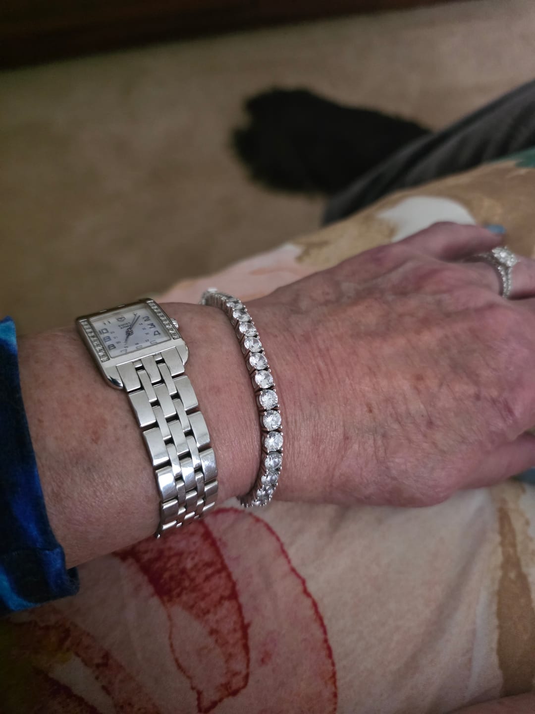 Customer photo review of Classic Shining Tennis Bracelet